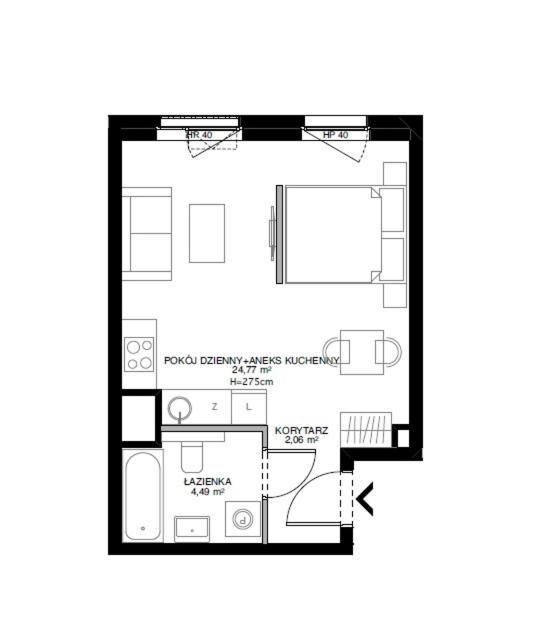 Zloty Lotos-srodmiescie Z Darmowym Parkingiem Apartment