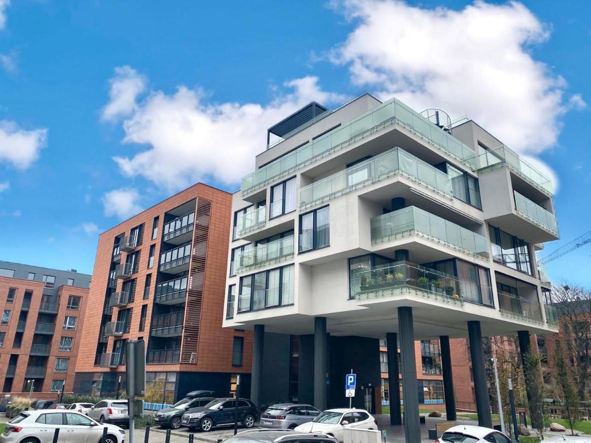Apartament W Sercu Gdanska Z Parkingiem Podziemnym Apartment Danzig