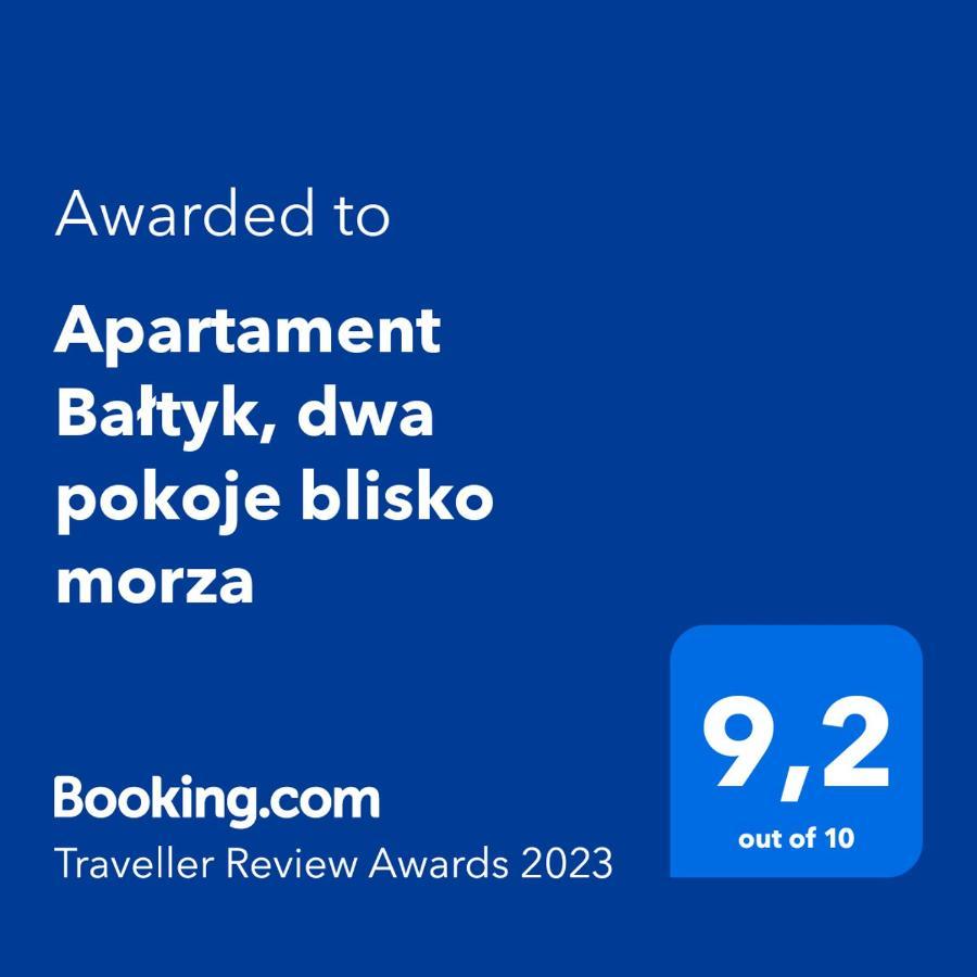 Apartament Baltyk, Dwa Pokoje Blisko Morza Apartment *