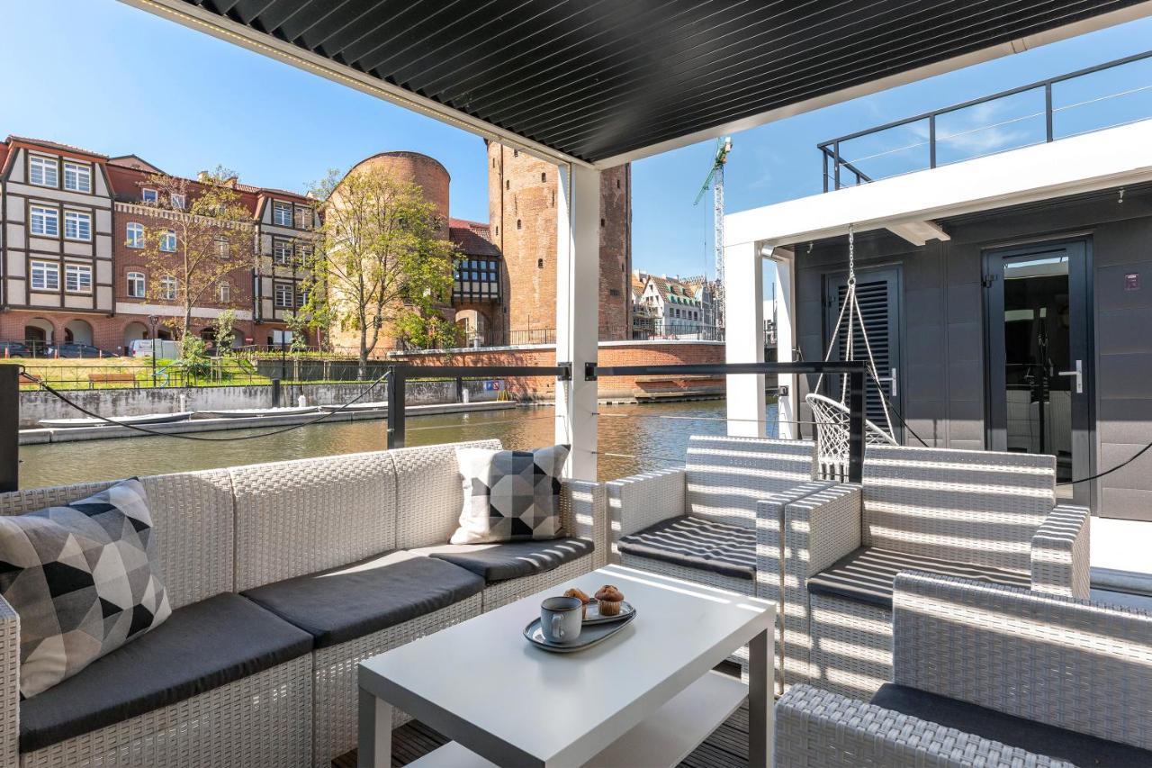 Na Wodzie - La Mare Motlava Houseboats With Sauna By Downtown Gdańsk