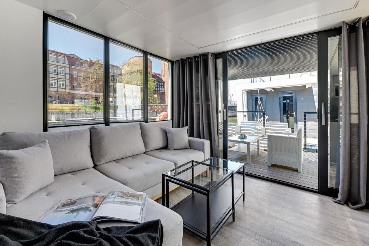 Na Wodzie - La Mare Motlava Houseboats With Sauna By Downtown Gdańsk
