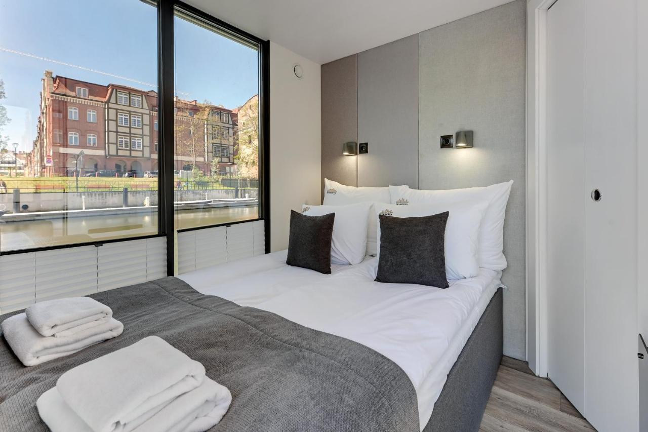 Na Wodzie - La Mare Motlava Houseboats With Sauna By Downtown *