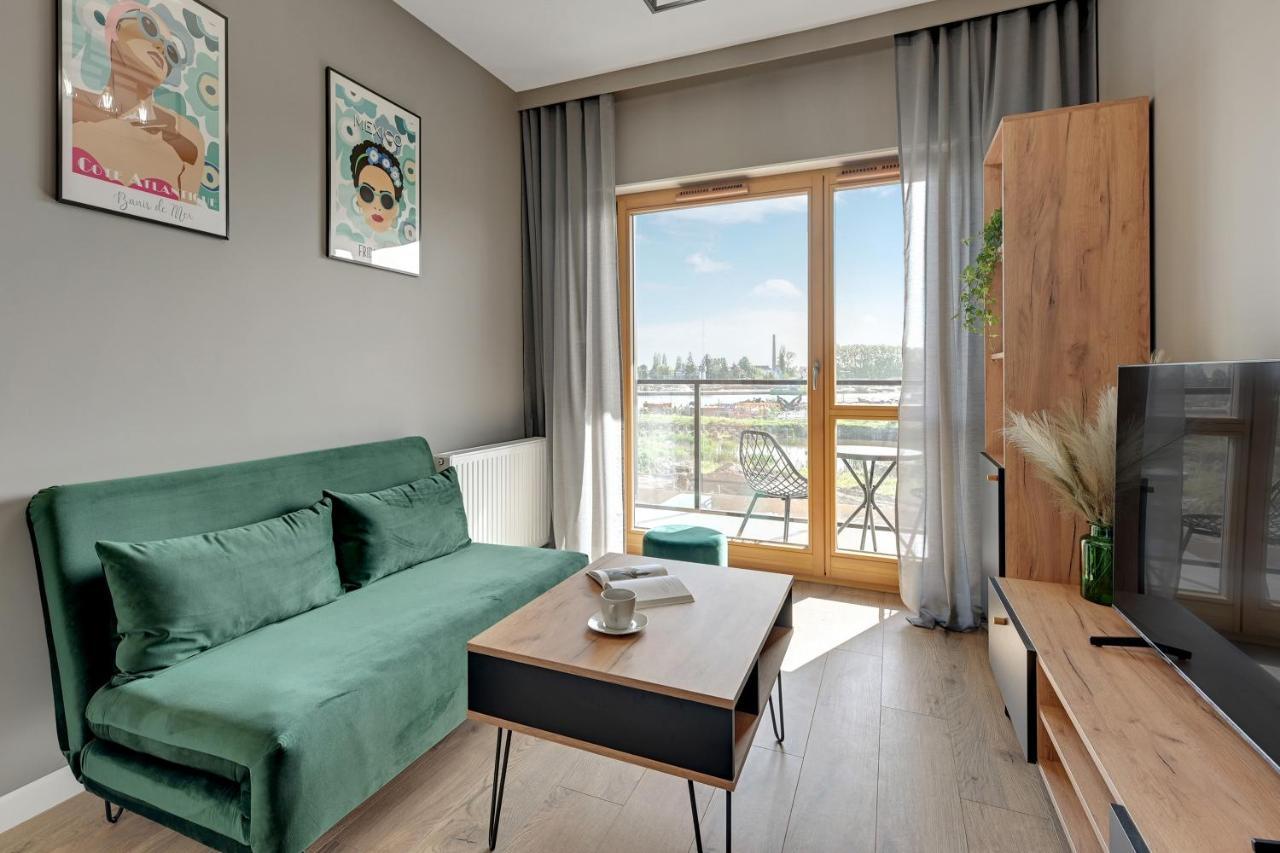 Nadmotlawie Estate - Riverside, Gym & Sauna By Downtown Apartment