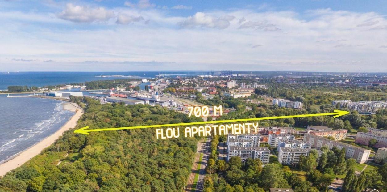 Flou Premium Apartament Z Parkingiem, Plaza 700m Gdańsk