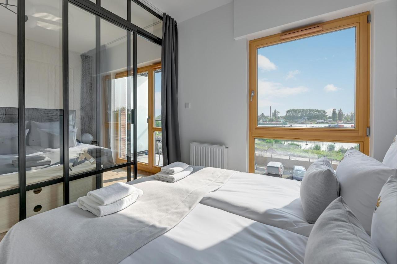 Nadmotlawie Estate - Riverside, Gym & Sauna By Downtown Gdansk