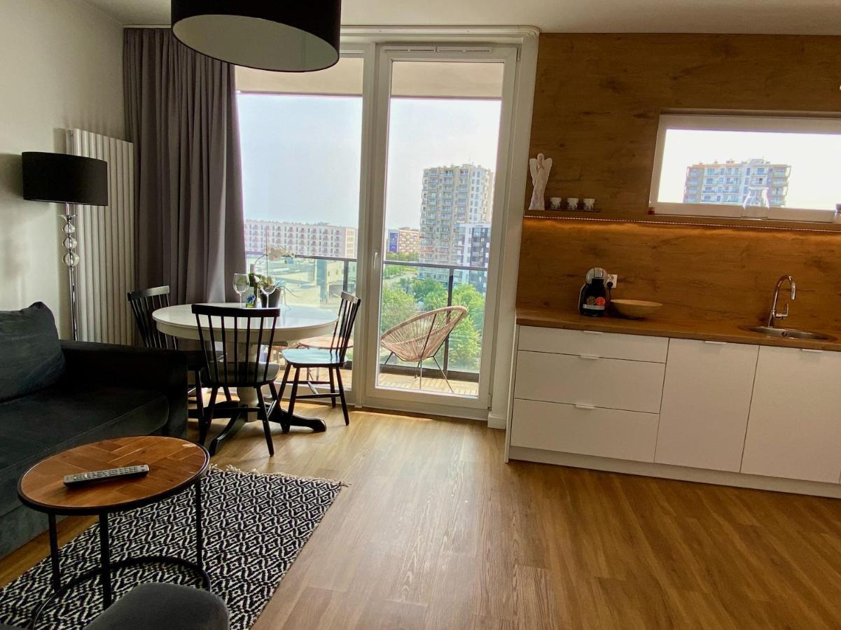 Lägenhet Apartament Solvo Przymorze, Parking Gdańsk