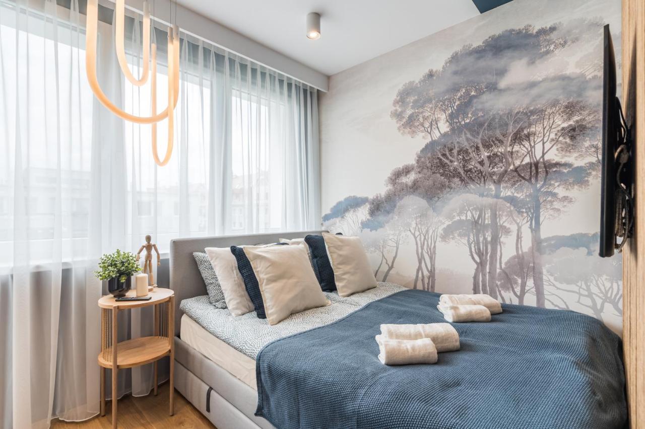 Apartment Golden Seaside By Aparo - Plaza 200m, 2 Lazienki, 2 Sypialnie Oraz Salon, 3 Tv, Balkon, Lozeczko Gdansk