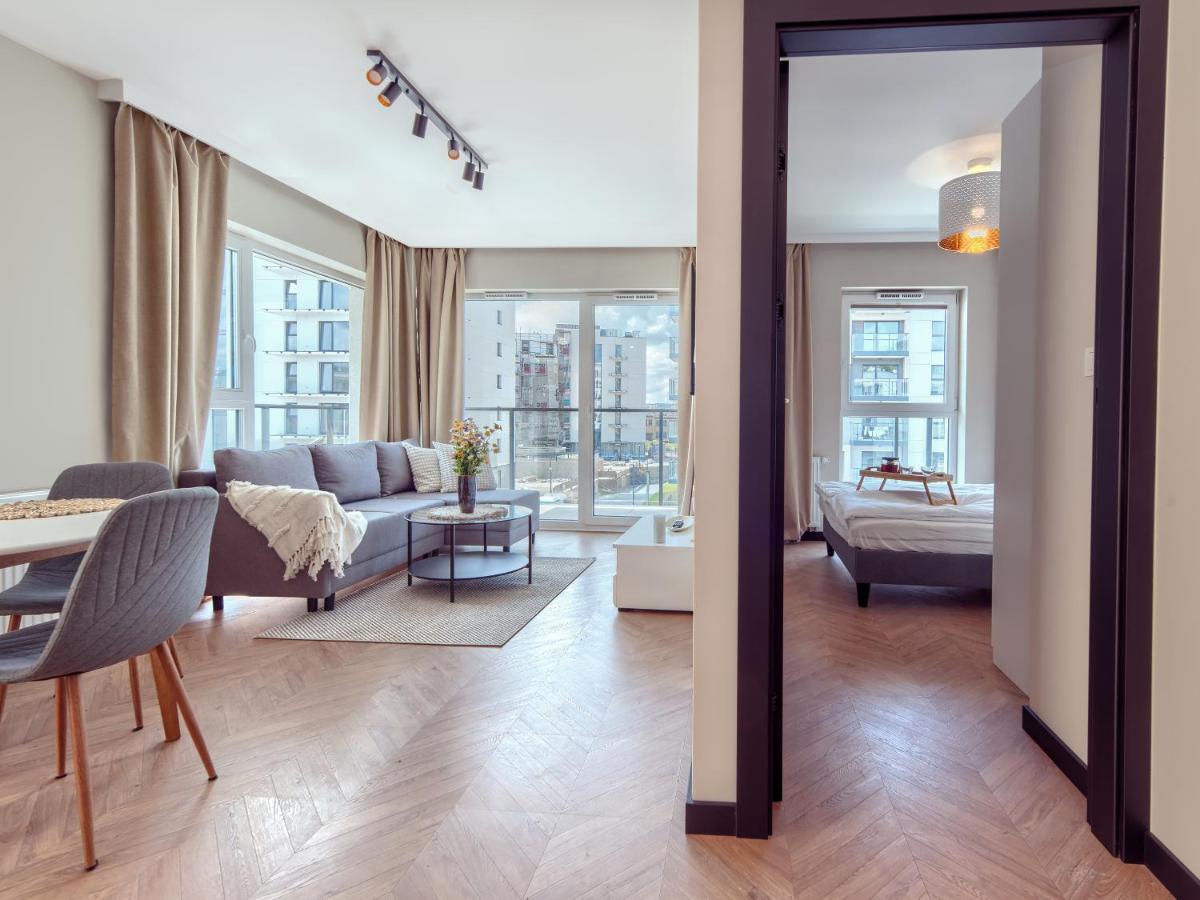 Leilighet Modern Business - Balcony, Parking - By Rentujemy