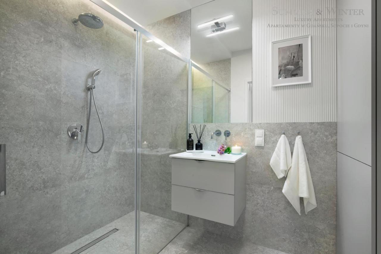 Luxury Summerwinter Malczewskiego 86 M 12 Gdansk, Parking Podziemny Na Pilota Apartment