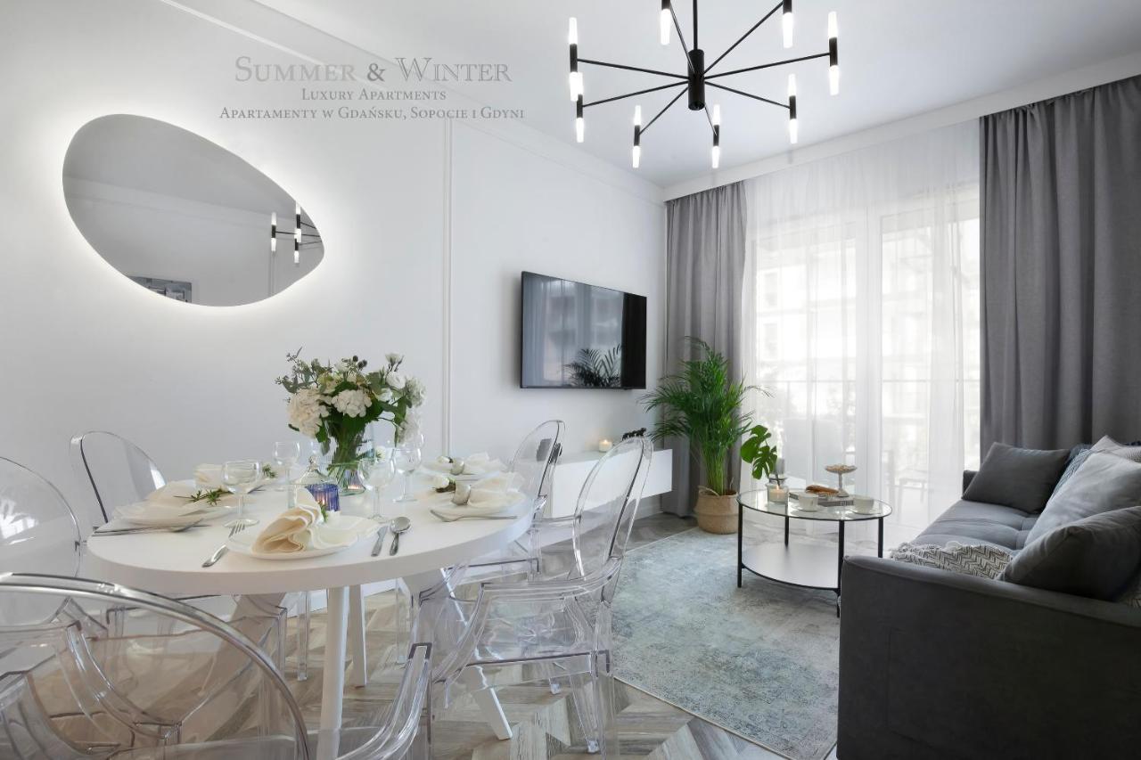 Luxury Summerwinter Malczewskiego 86 M 12 Gdansk, Parking Podziemny Na Pilota Apartment