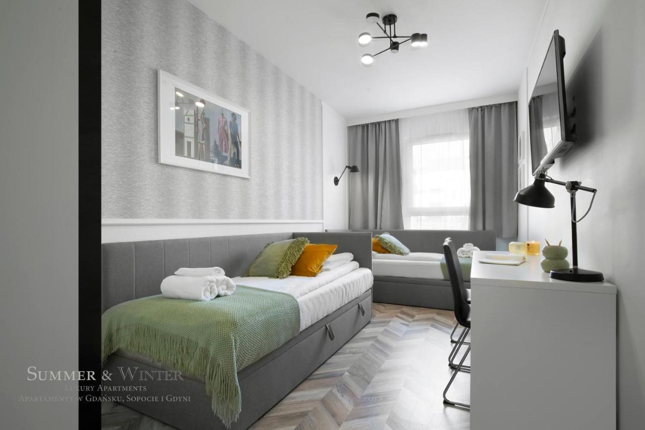 Luxury Summerwinter Malczewskiego 86 M 12 Gdansk, Parking Podziemny Na Pilota