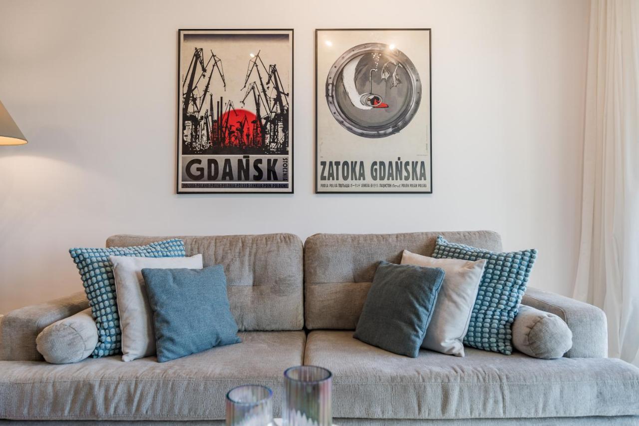 Golden Reagan By Aparo - Nowy Apartament, Winda, Lozeczko Turystyczne, Plaza 500m, Balkon, 2 Sypialnie Oraz Salon, Rowerownia, Biurko * Gdańsk