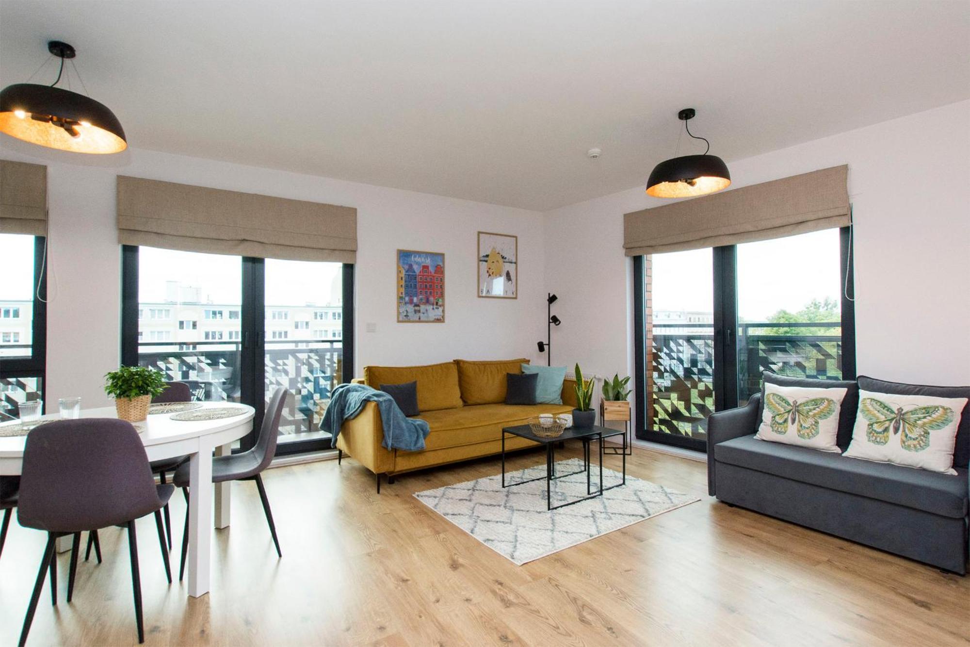 Lägenhet Center - Aura By Apartmore Gdańsk