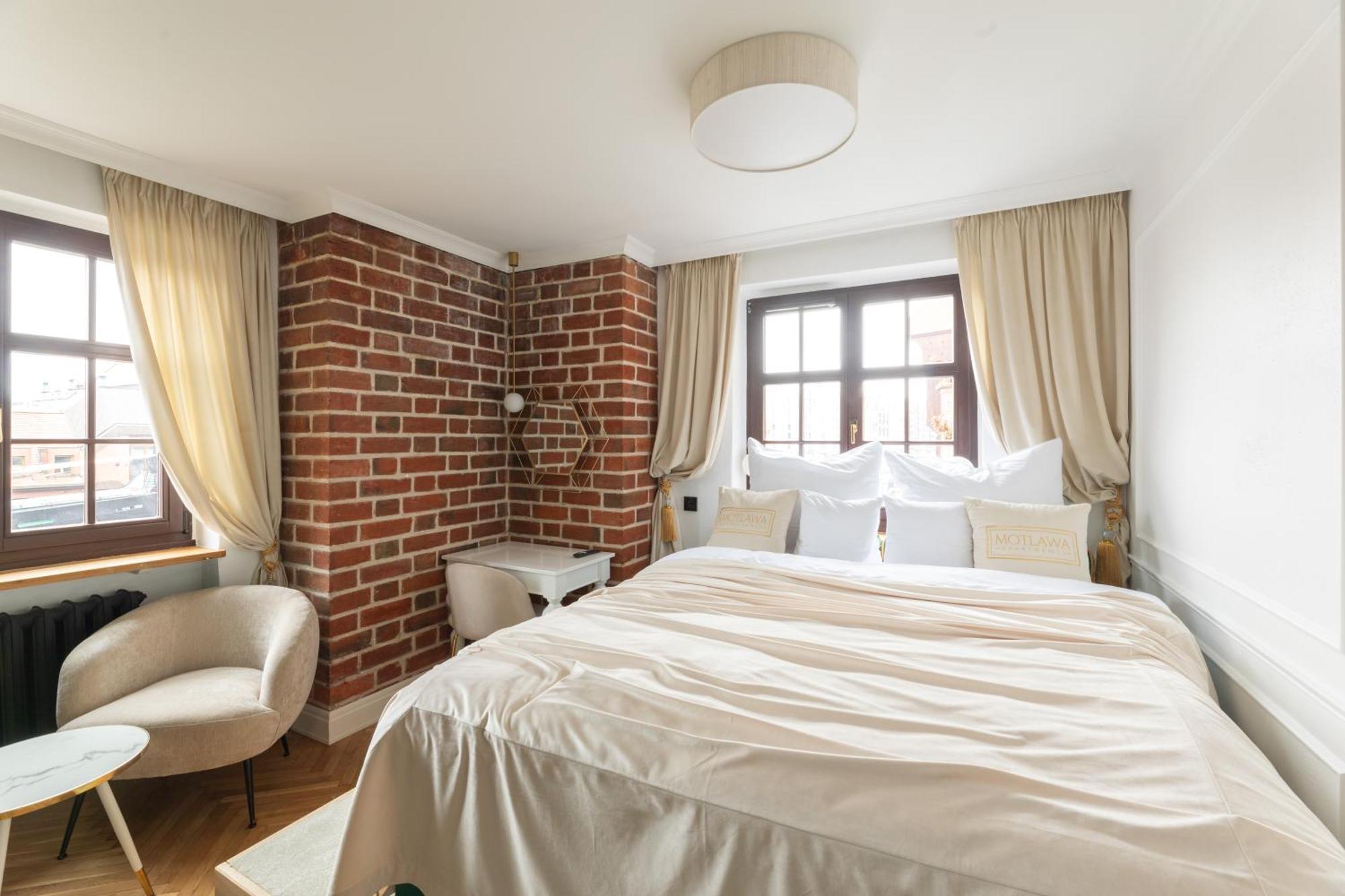 Apartment Motlawa - Old Town & River Viev, Fast Wifi