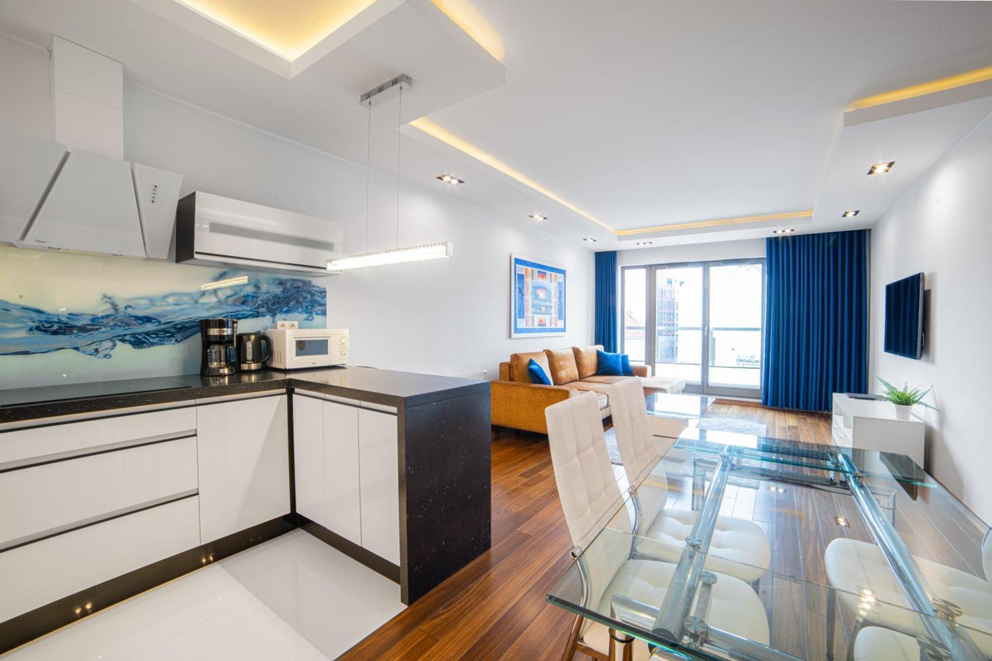 Apartament Amber Centrum Z Basenem Lägenhet Gdańsk