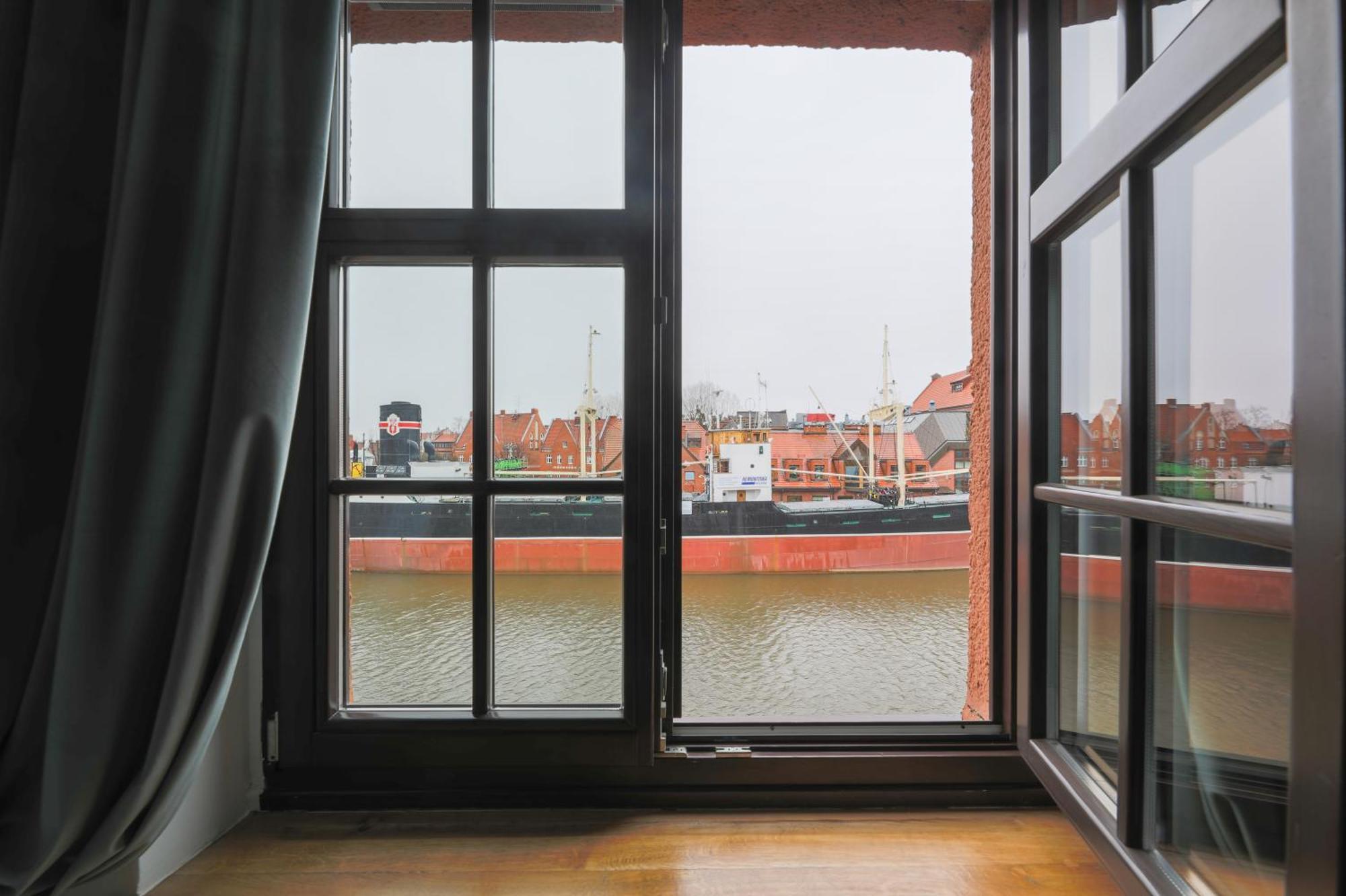 Motlawa - Old Town & River Viev, Fast Wifi Apartment Gdansk