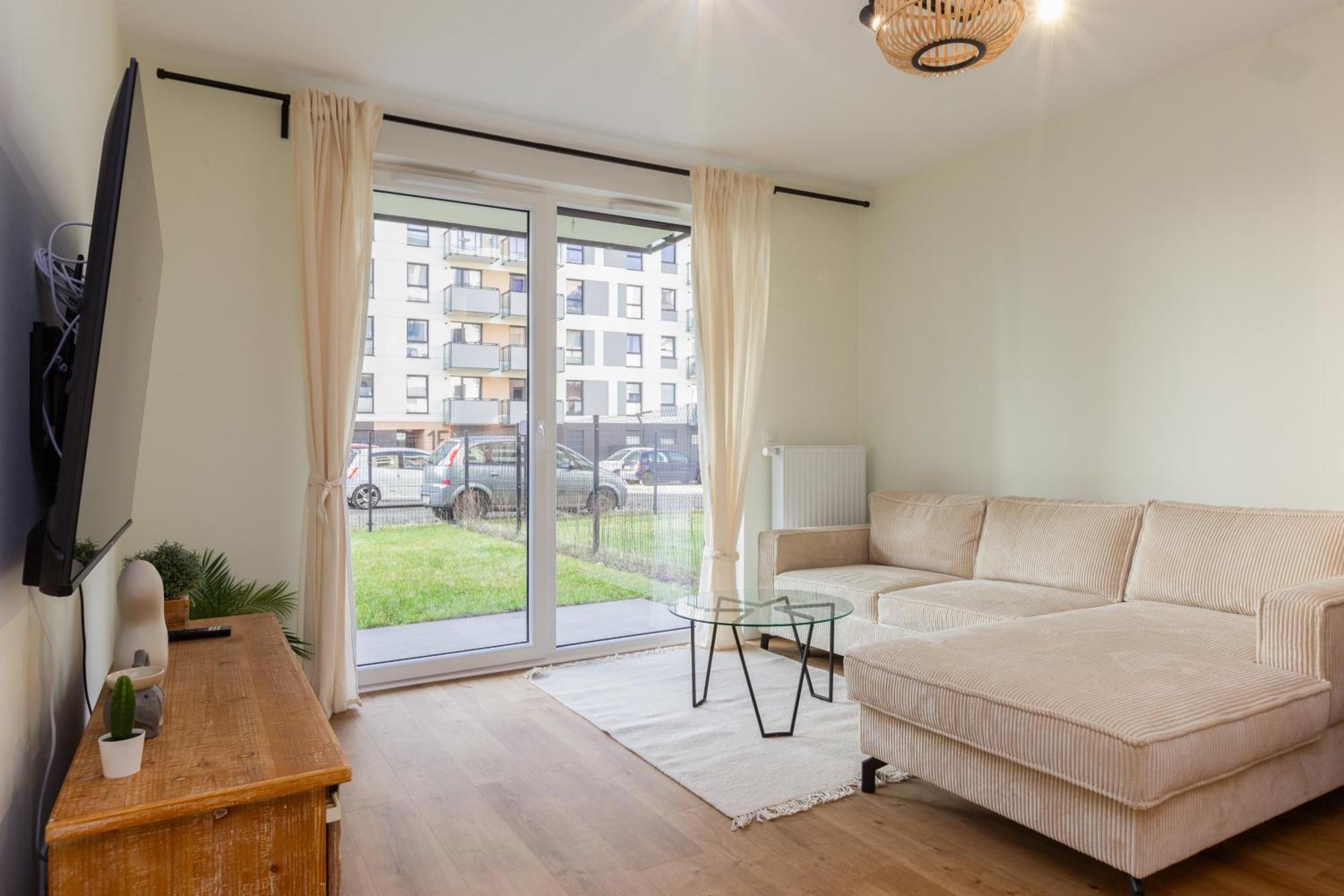 Apartment Letnicka Cosy With Garden Danzig