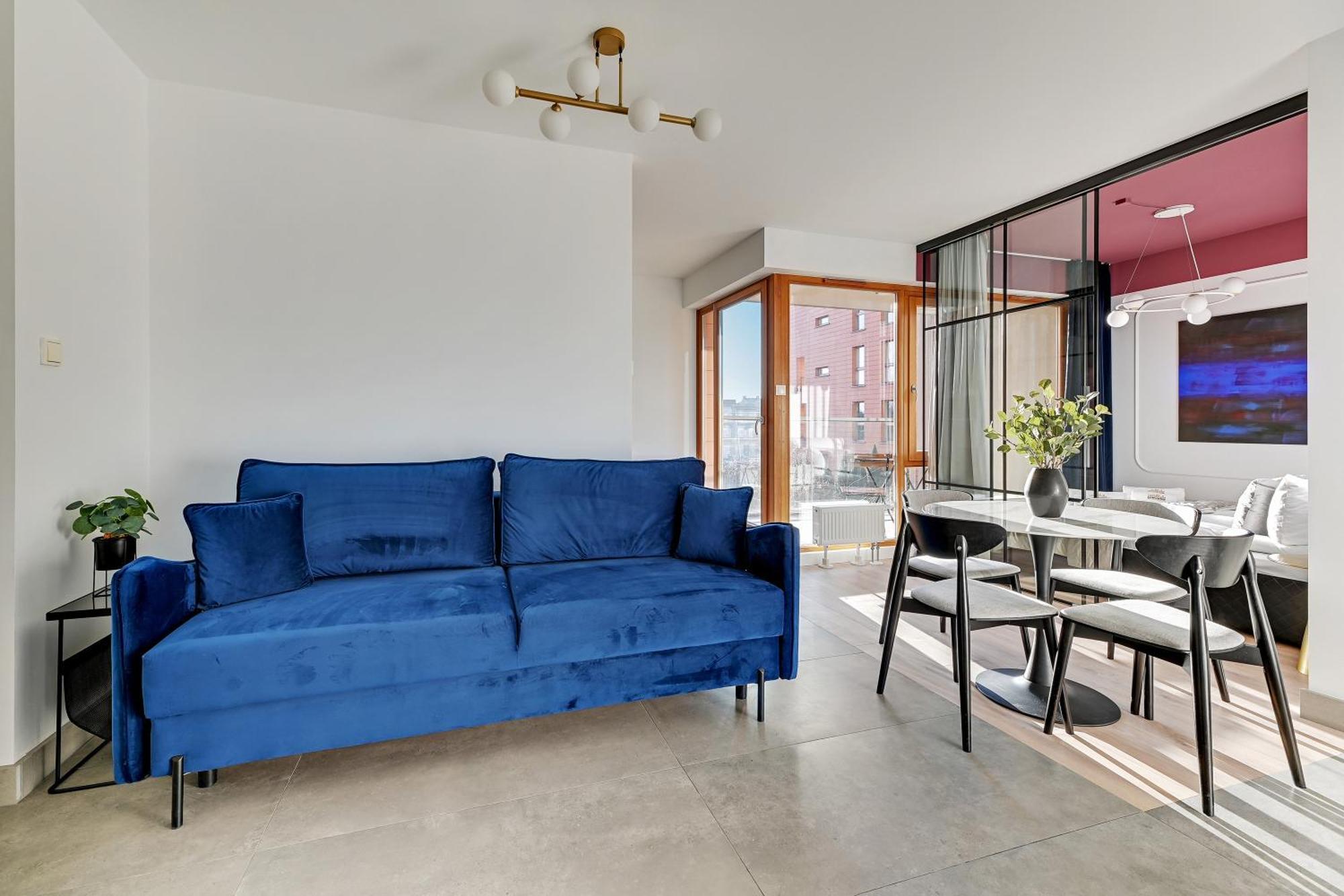 Aura - Riverside & Parking By Downtown Apartment Gdansk