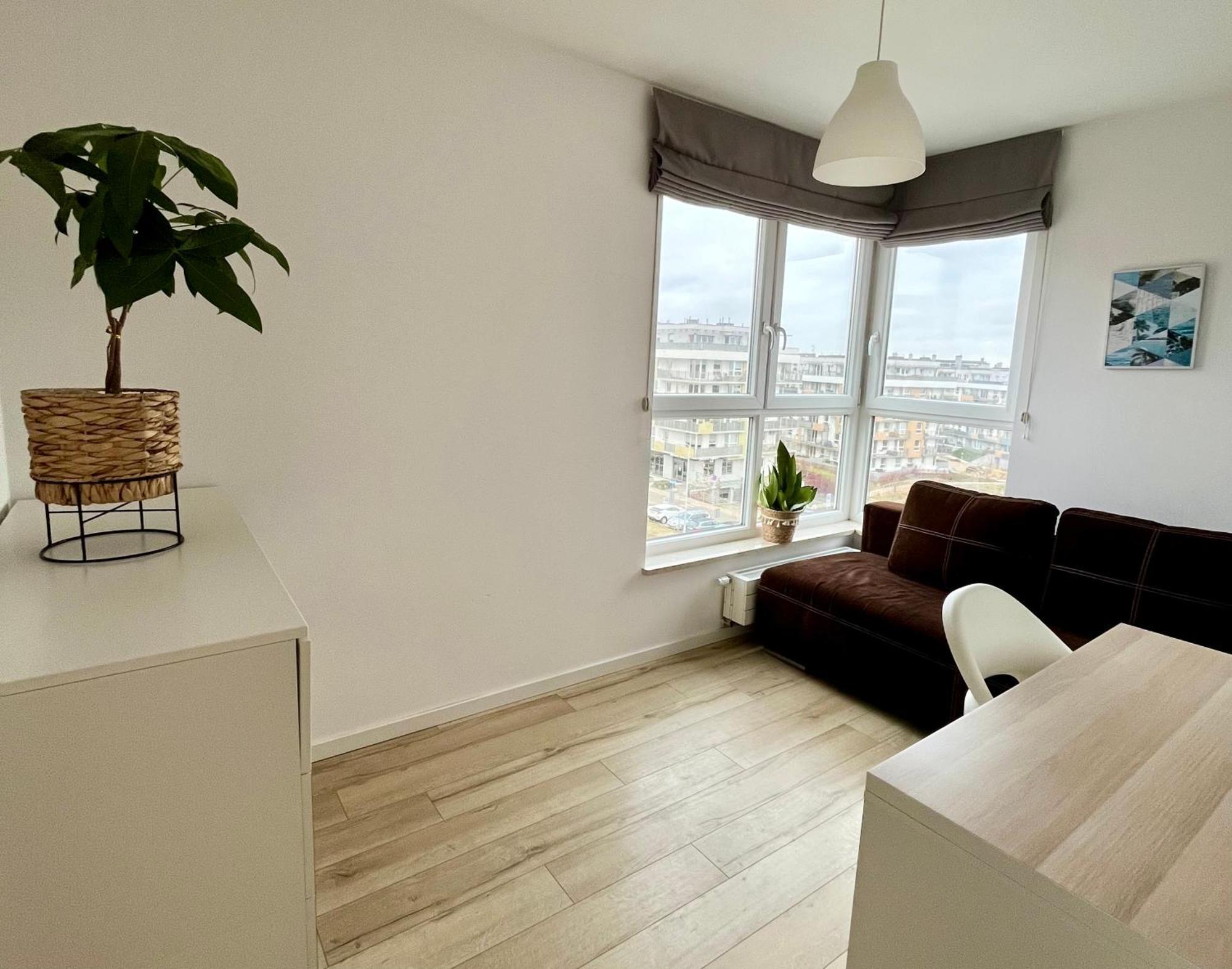 Apartment Przytulna Close To The Airport And Pkm Gdansk