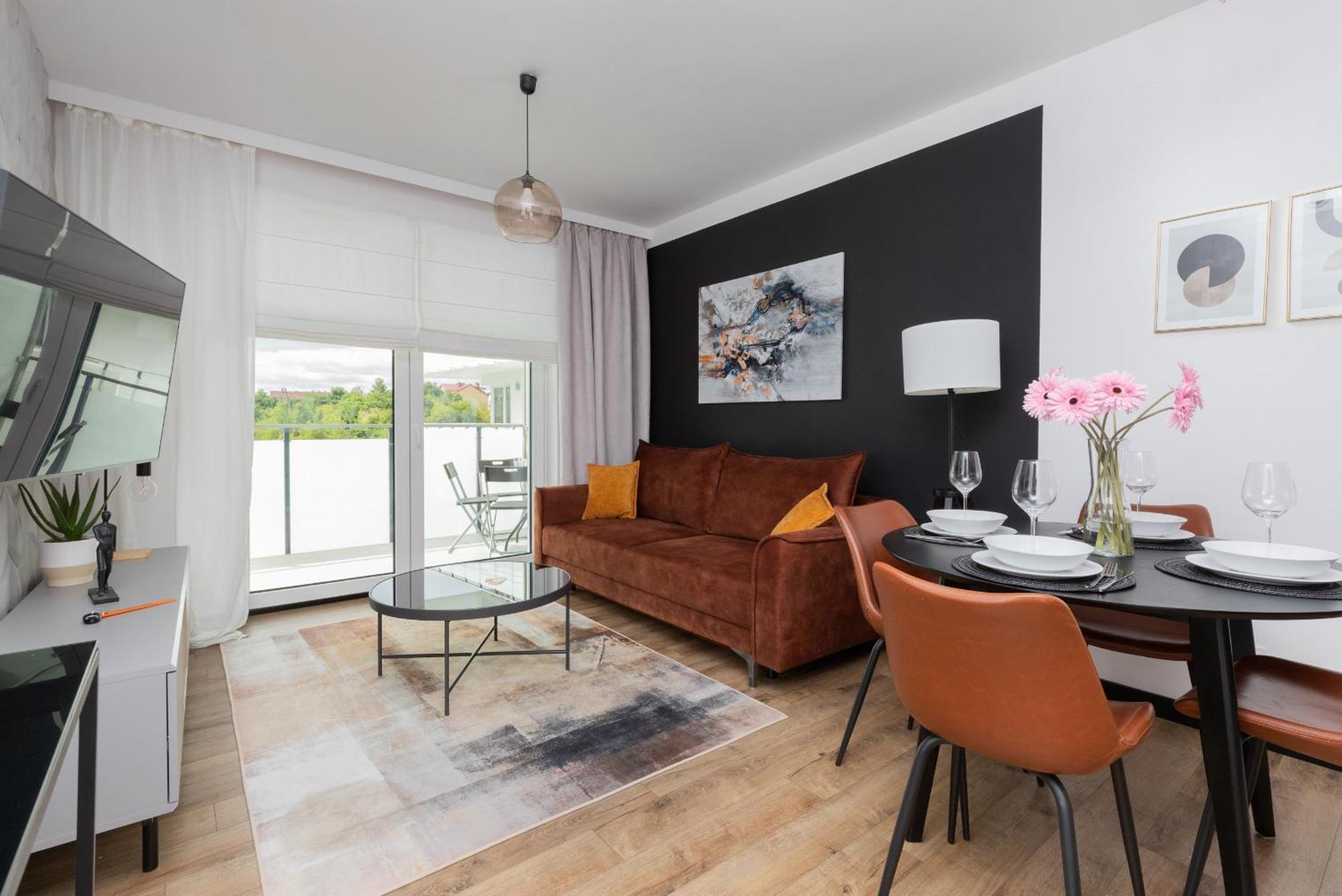 Modern With Balcony And Parking In By Renters Lejlighed Gdańsk