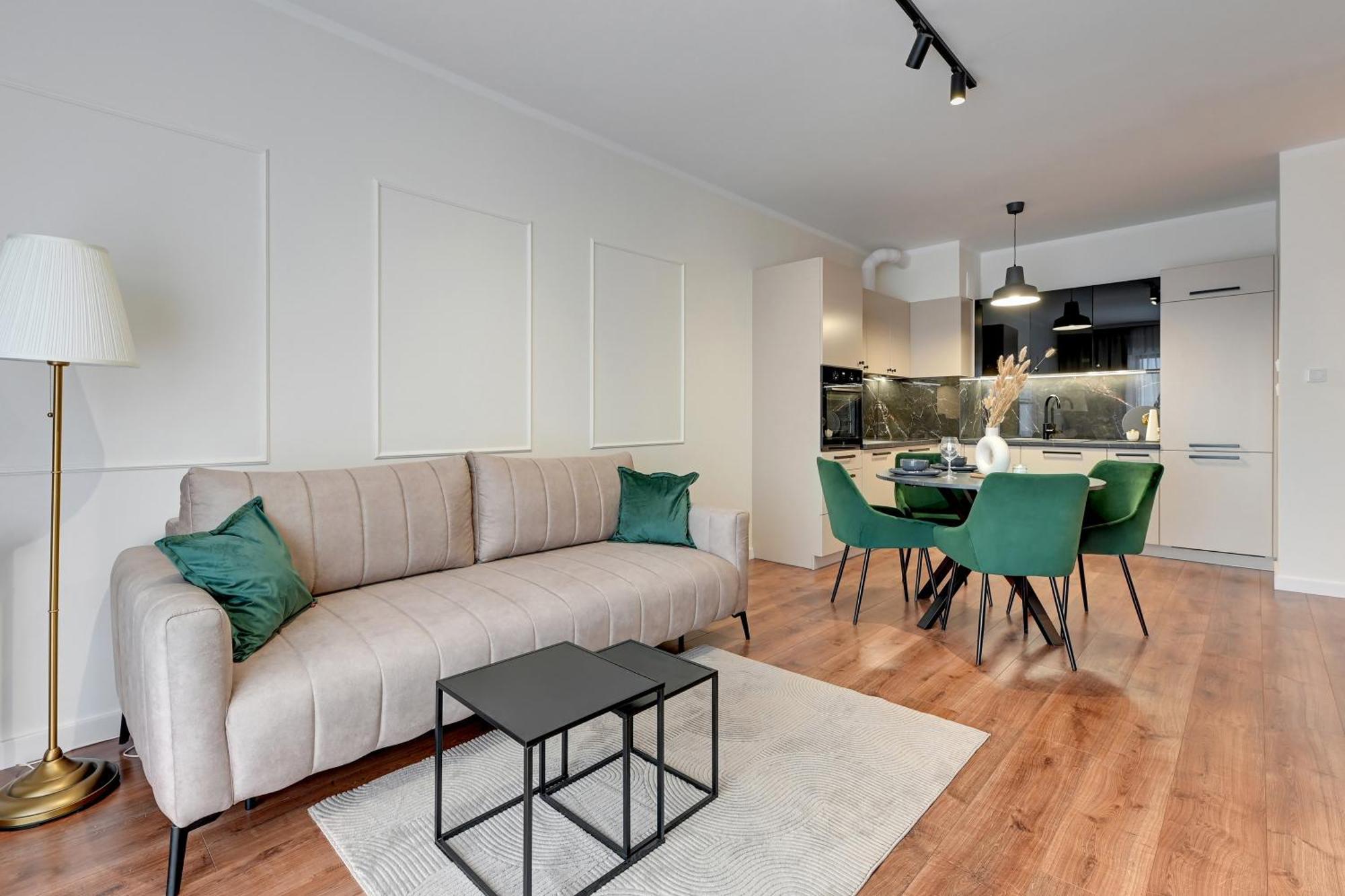 Nadmotlawie Estate Gym, Sauna & Parking By Downtown * Gdańsk