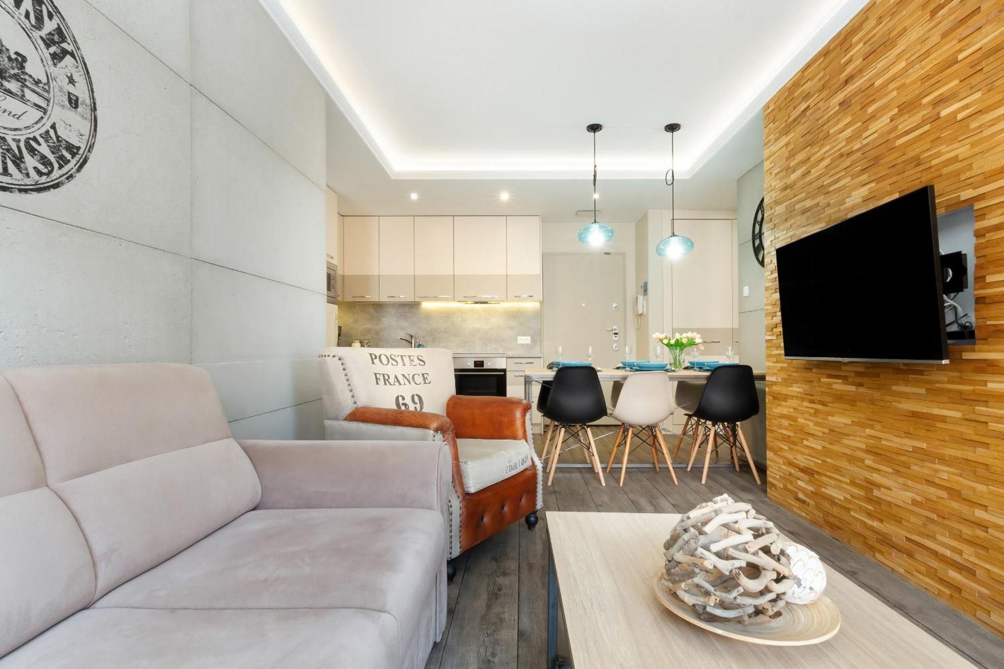 Cozy With Two Bedrooms And Balcony In By Renters Gdańsk