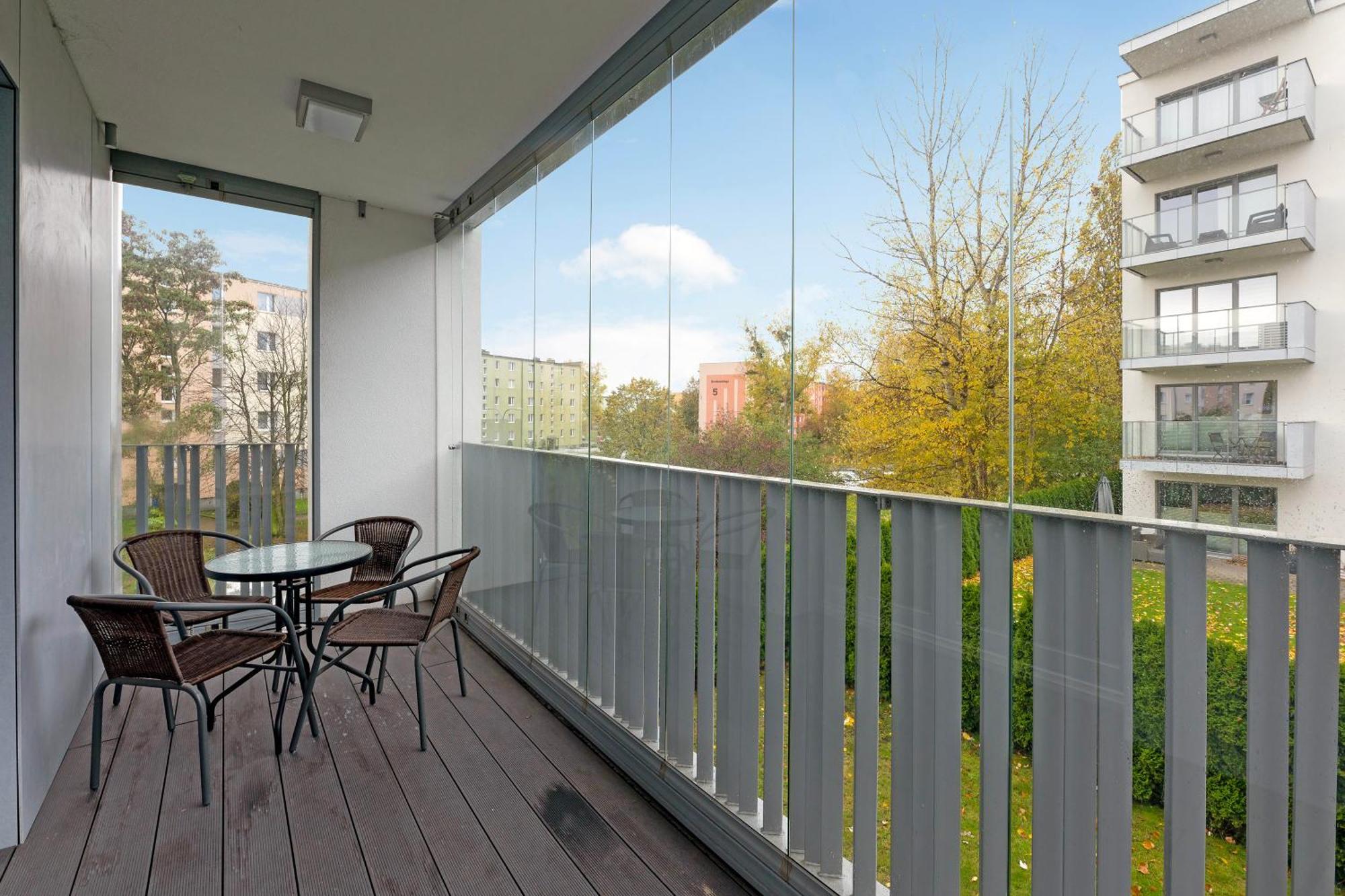 Wave - Silver Nadmorze Lägenhet Gdańsk
