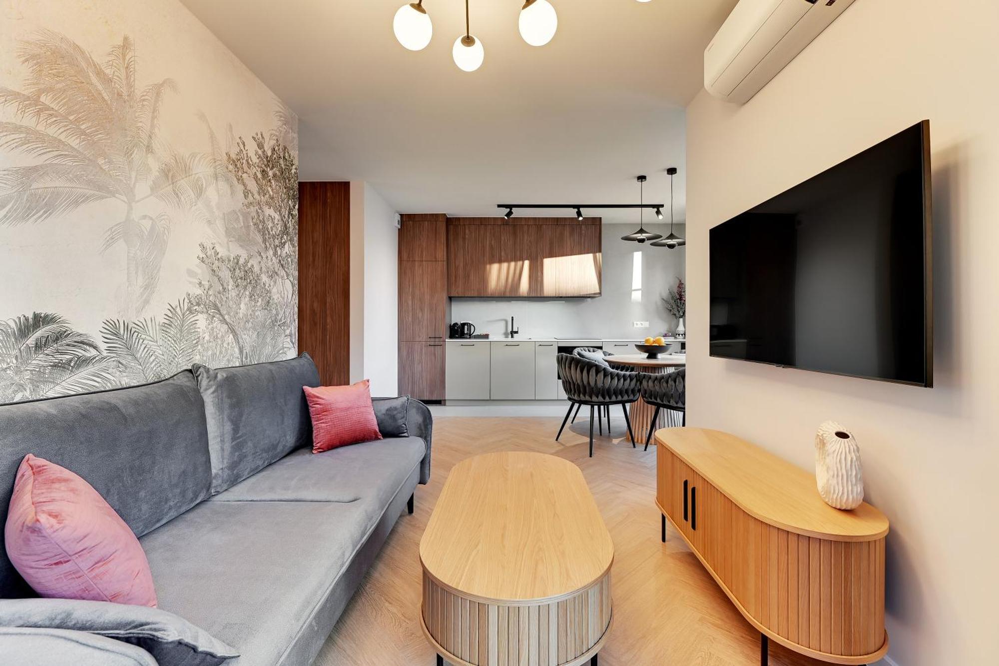 Doki Living - Foodhall & Parking By Downtown Apartment Gdansk