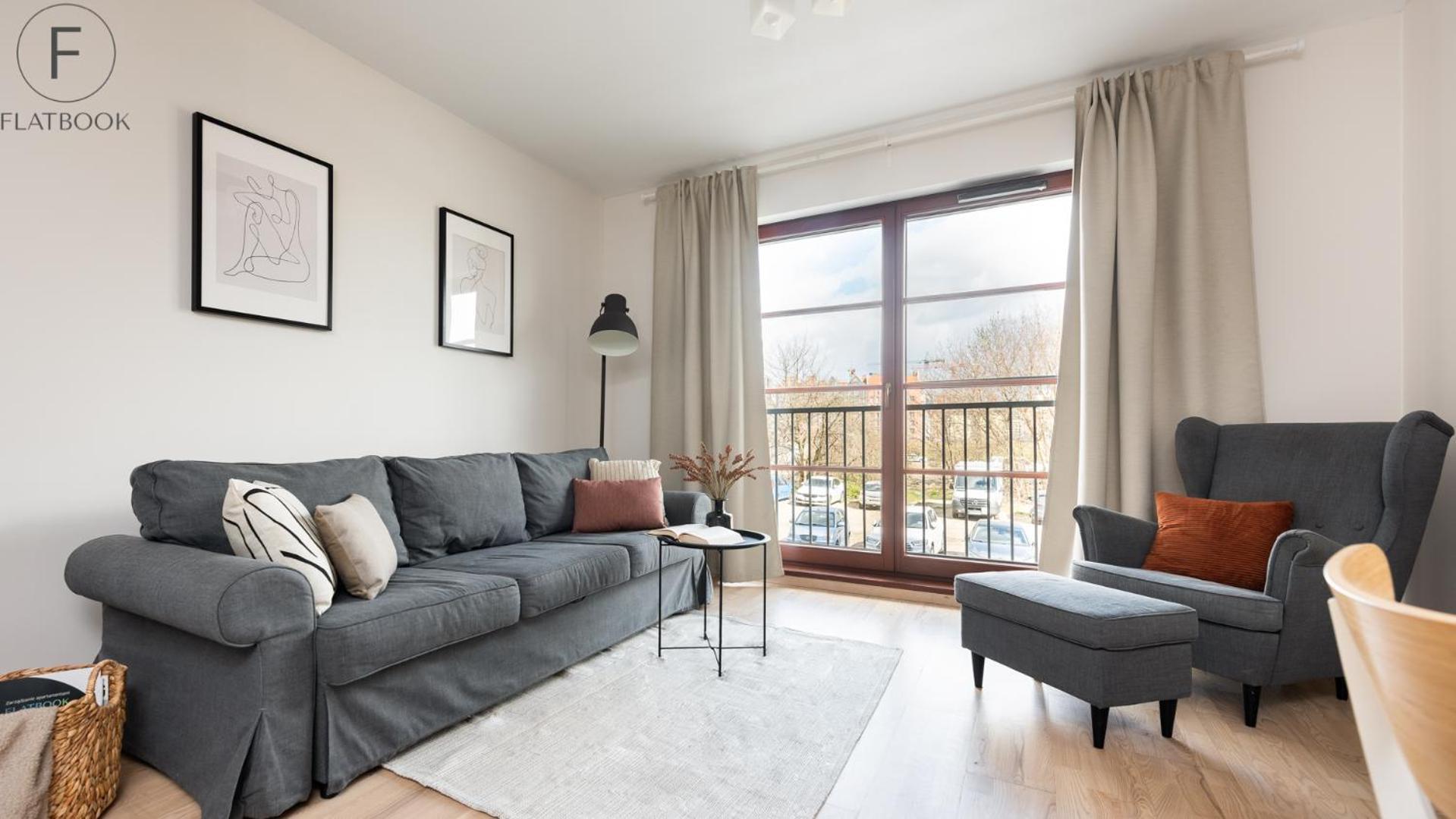 Apartment Center Jaglana 6a With Parking Gdansk