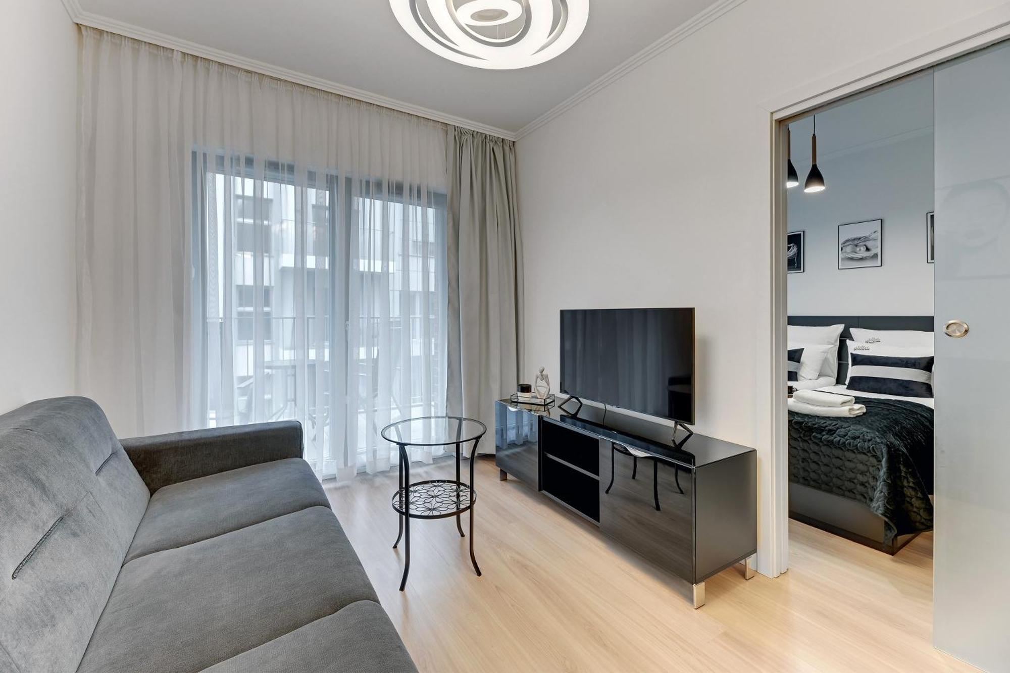 Lejlighed Grano - Pool, Sauna, & Parking By Downtown Gdańsk
