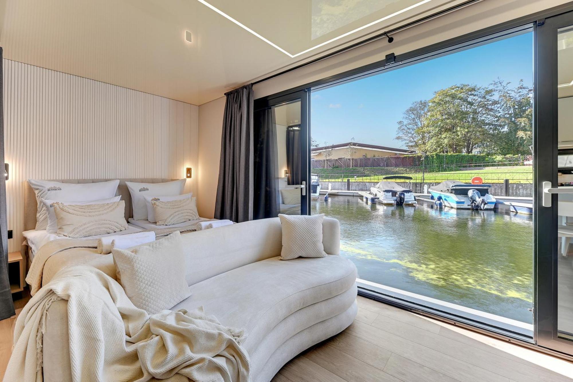 Na Wodzie - La Mare Motlava Houseboats With Sauna By Downtown Lejlighed Gdańsk