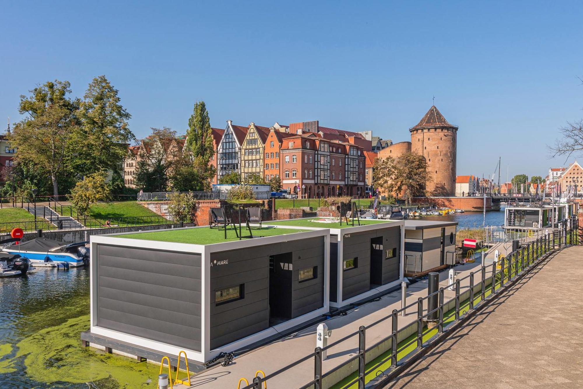 Lejlighed Na Wodzie - La Mare Motlava Houseboats With Sauna By Downtown *