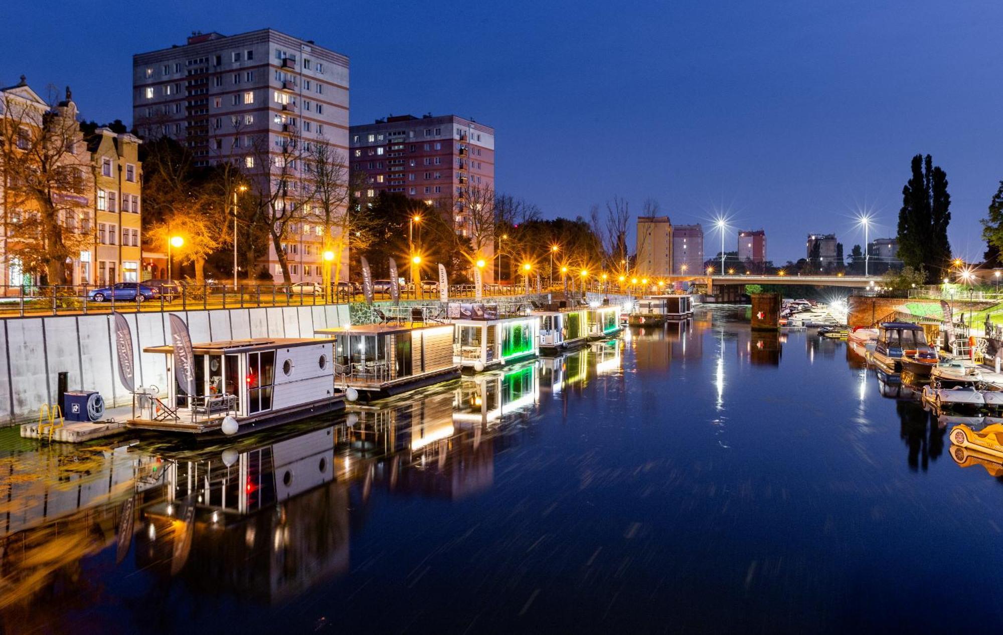 Na Wodzie - La Mare Motlava Houseboats With Sauna By Downtown Lejlighed *