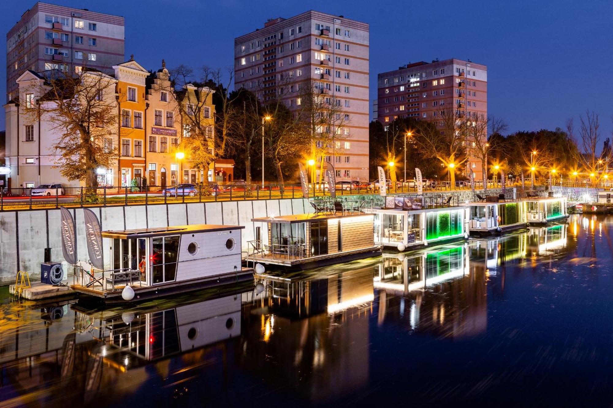Na Wodzie - La Mare Motlava Houseboats With Sauna By Downtown Lejlighed *