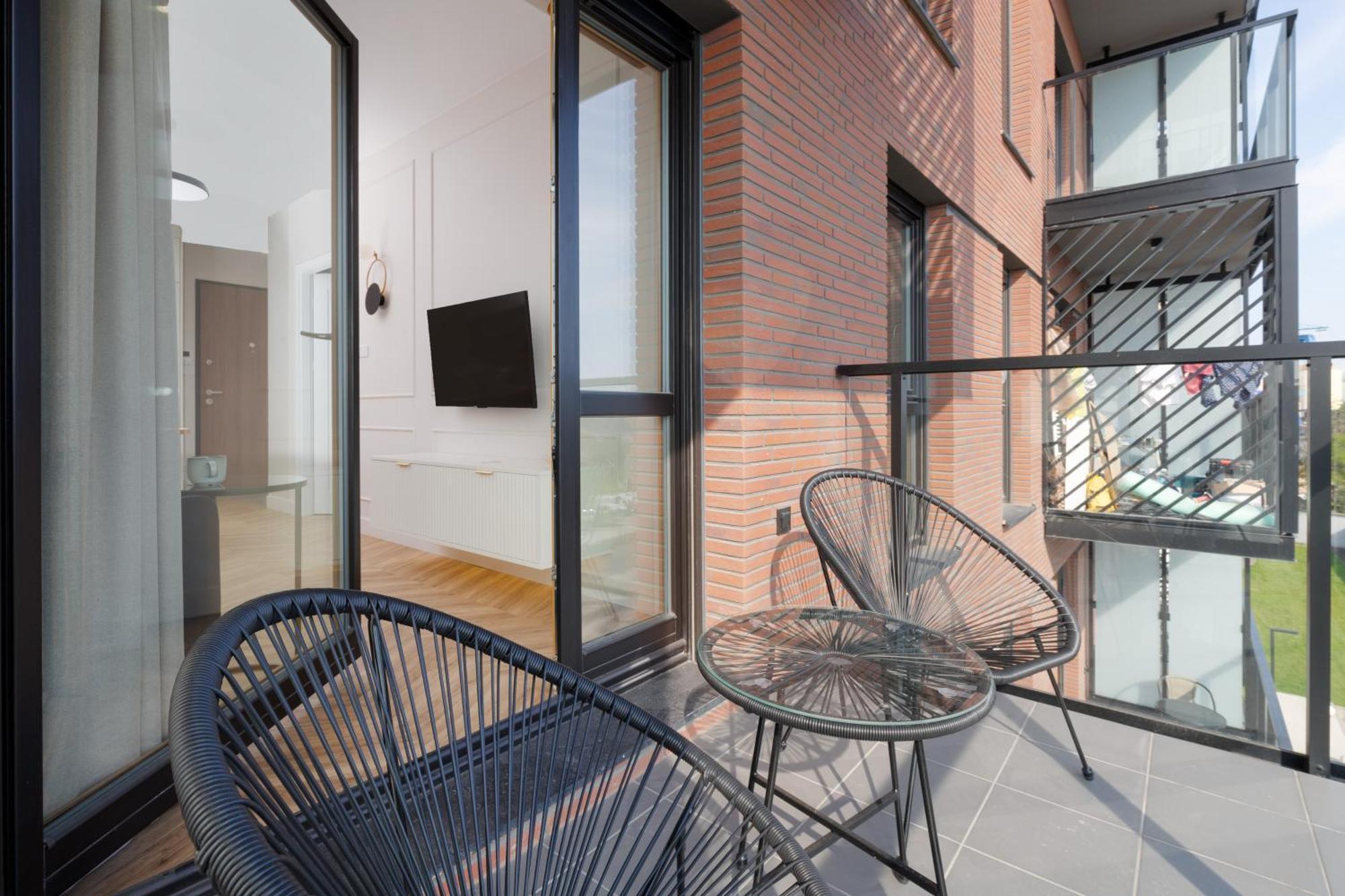Apartment Sienna Grobla With View Of The Motlawa Terrace & Sauna, Gym By Renters