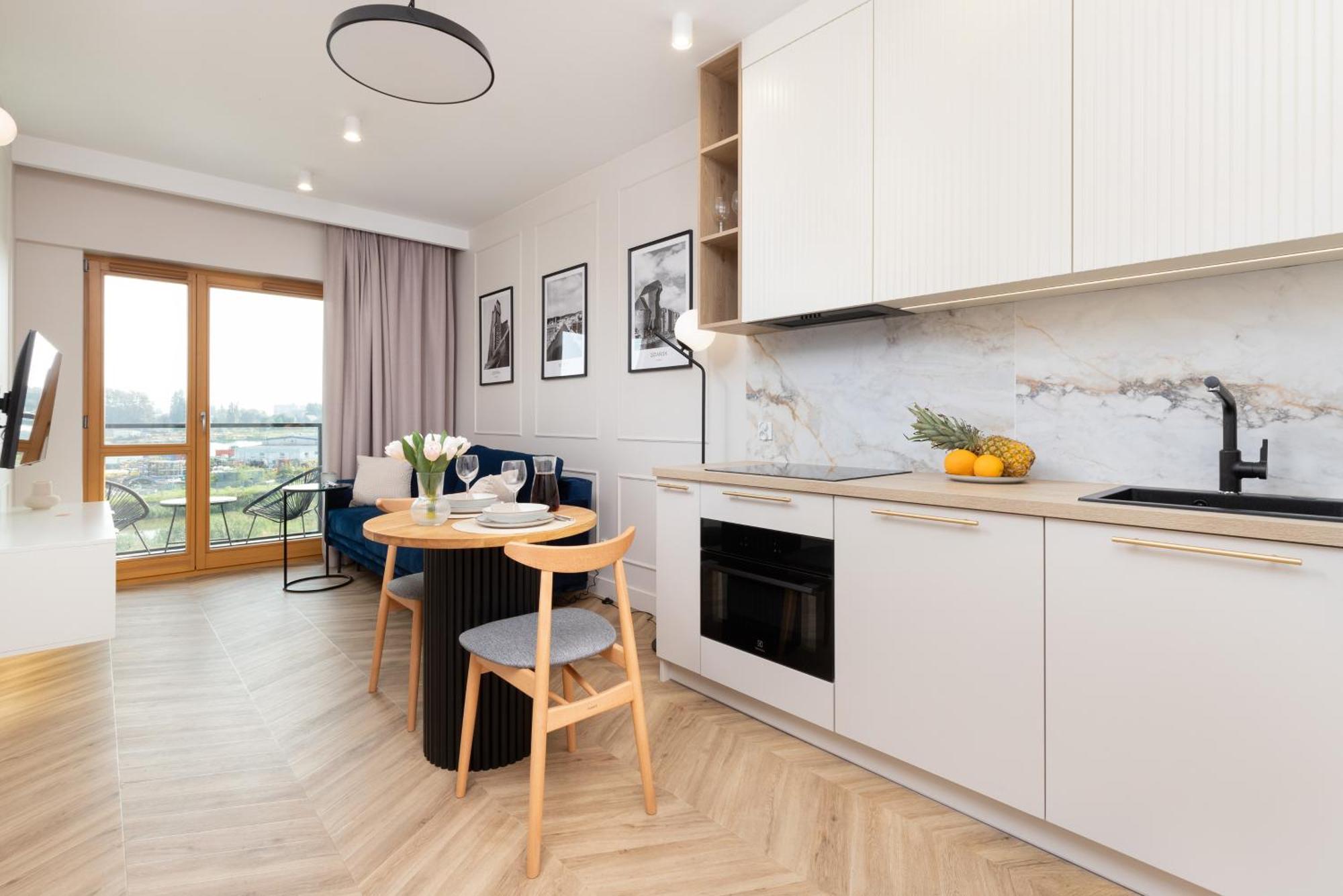 Sienna Grobla With View Of The Motlawa Terrace & Sauna, Gym By Renters Apartment Gdansk