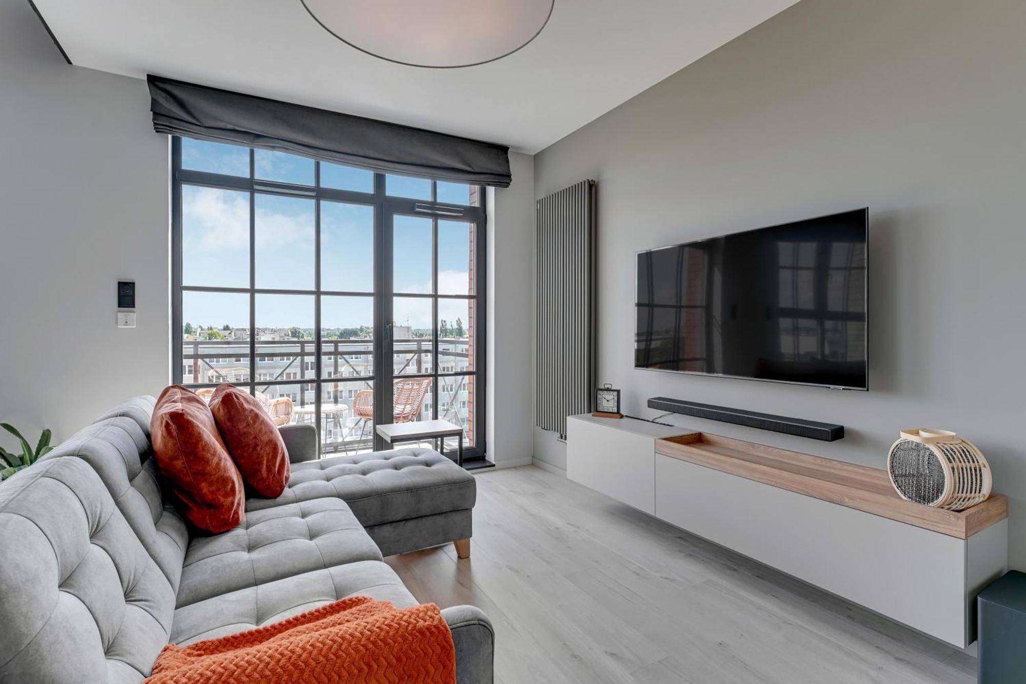 Dwie Motlawy Riverside & Parking By Downtown Apartment