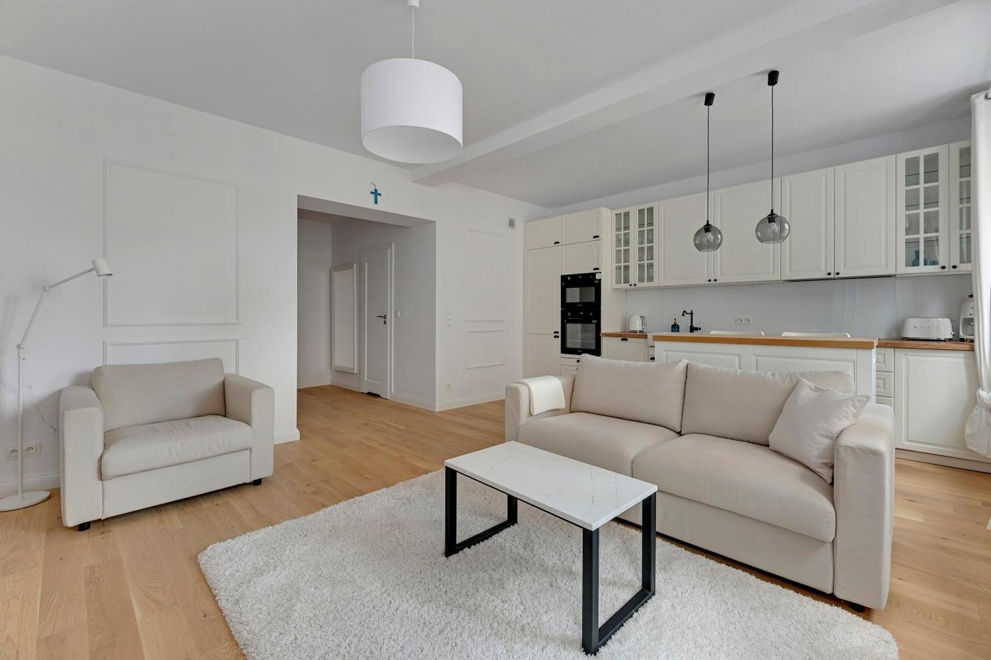 Wave White Pearl In Apartamento Gdańsk