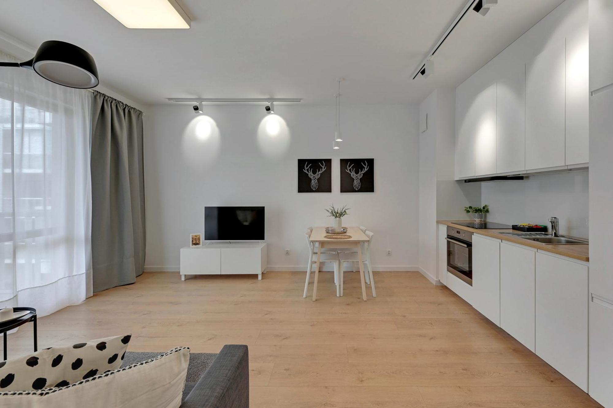Mila Baltica Seaside, Sauna, Gym & Parking By Downtown Apartment Gdansk