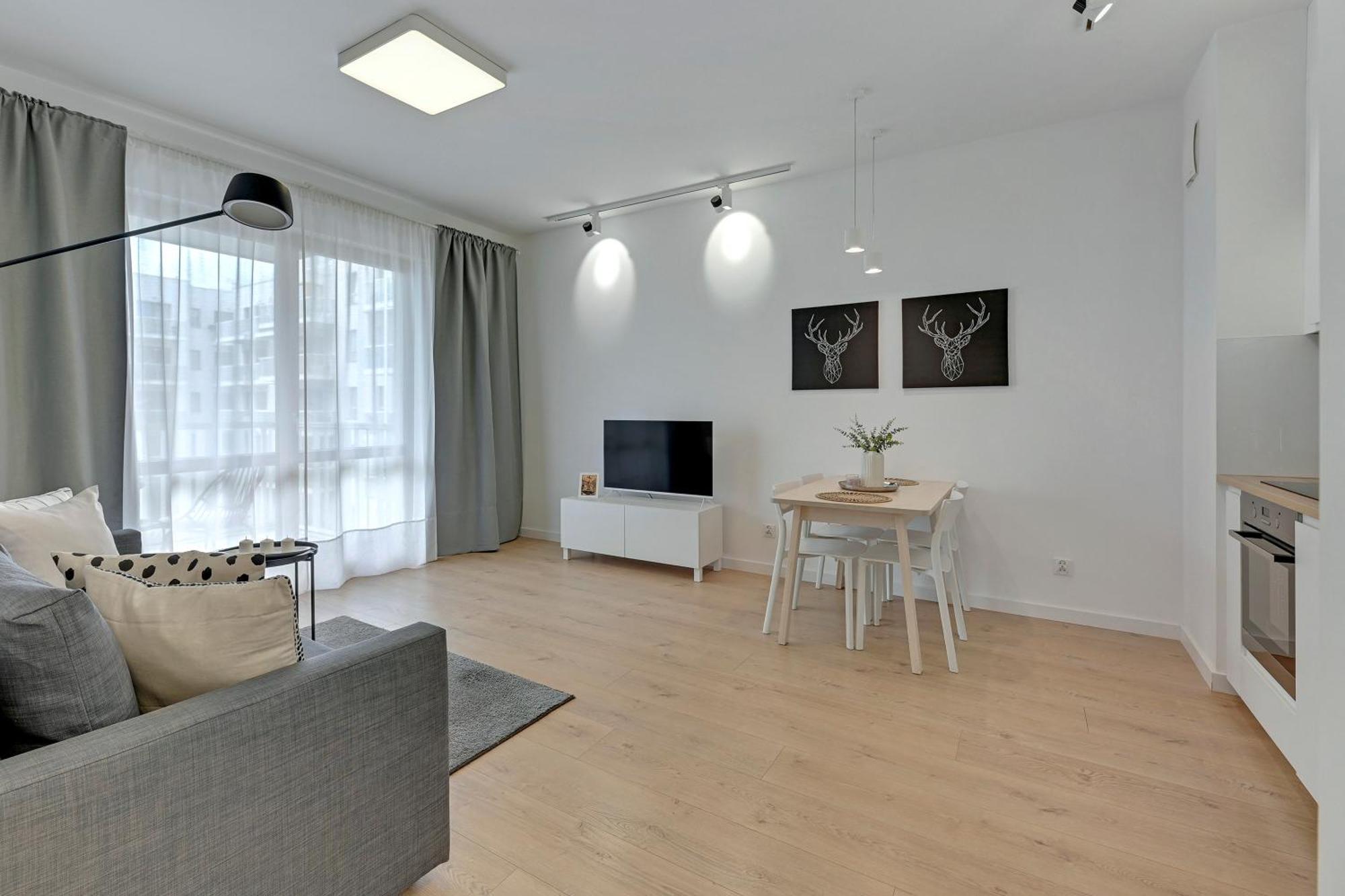 Mila Baltica Seaside, Sauna, Gym & Parking By Downtown * Gdansk