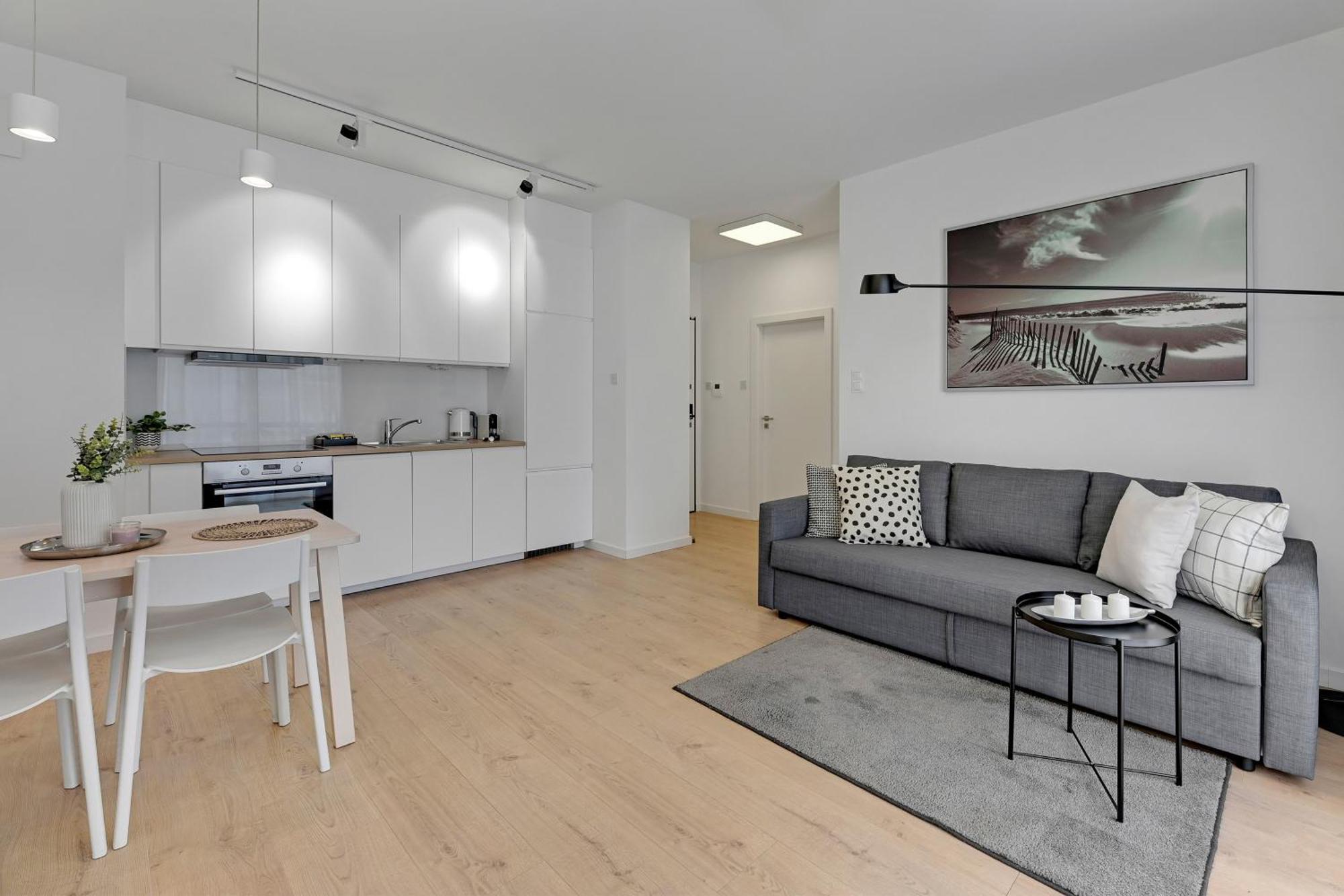 Mila Baltica Seaside, Sauna, Gym & Parking By Downtown Apartment