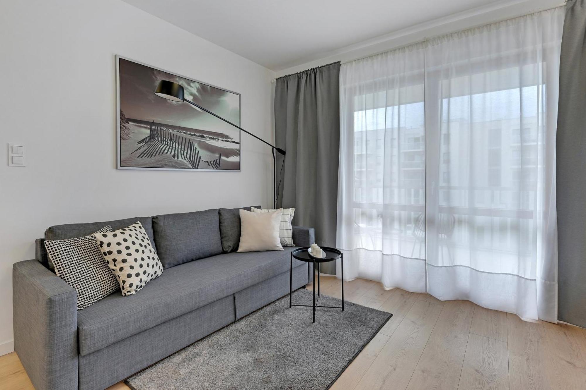 Mila Baltica Seaside, Sauna, Gym & Parking By Downtown Apartment Gdansk