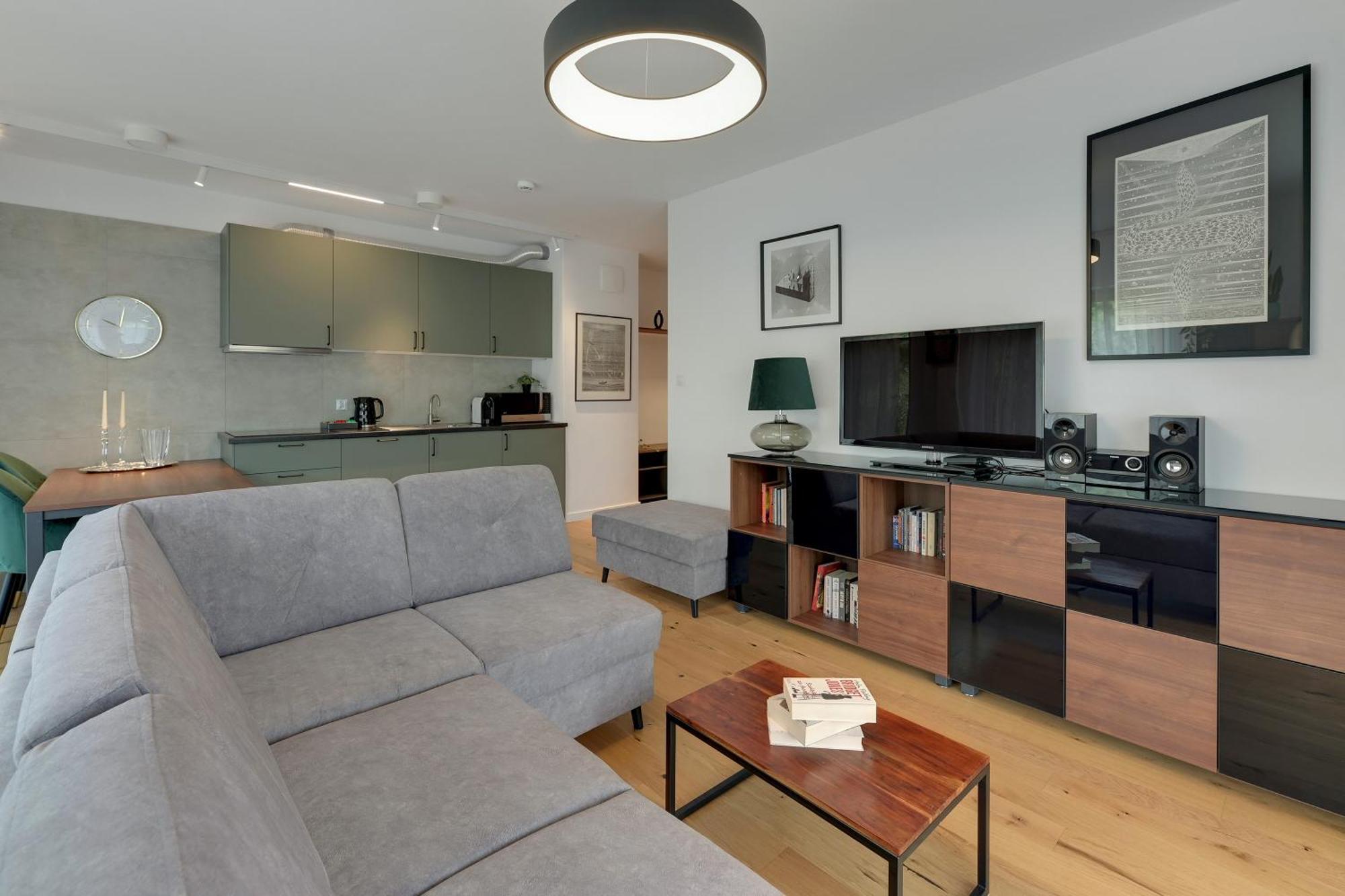 Nadmotlawie Riverside - Sauna, Gym & Parking By Downtown