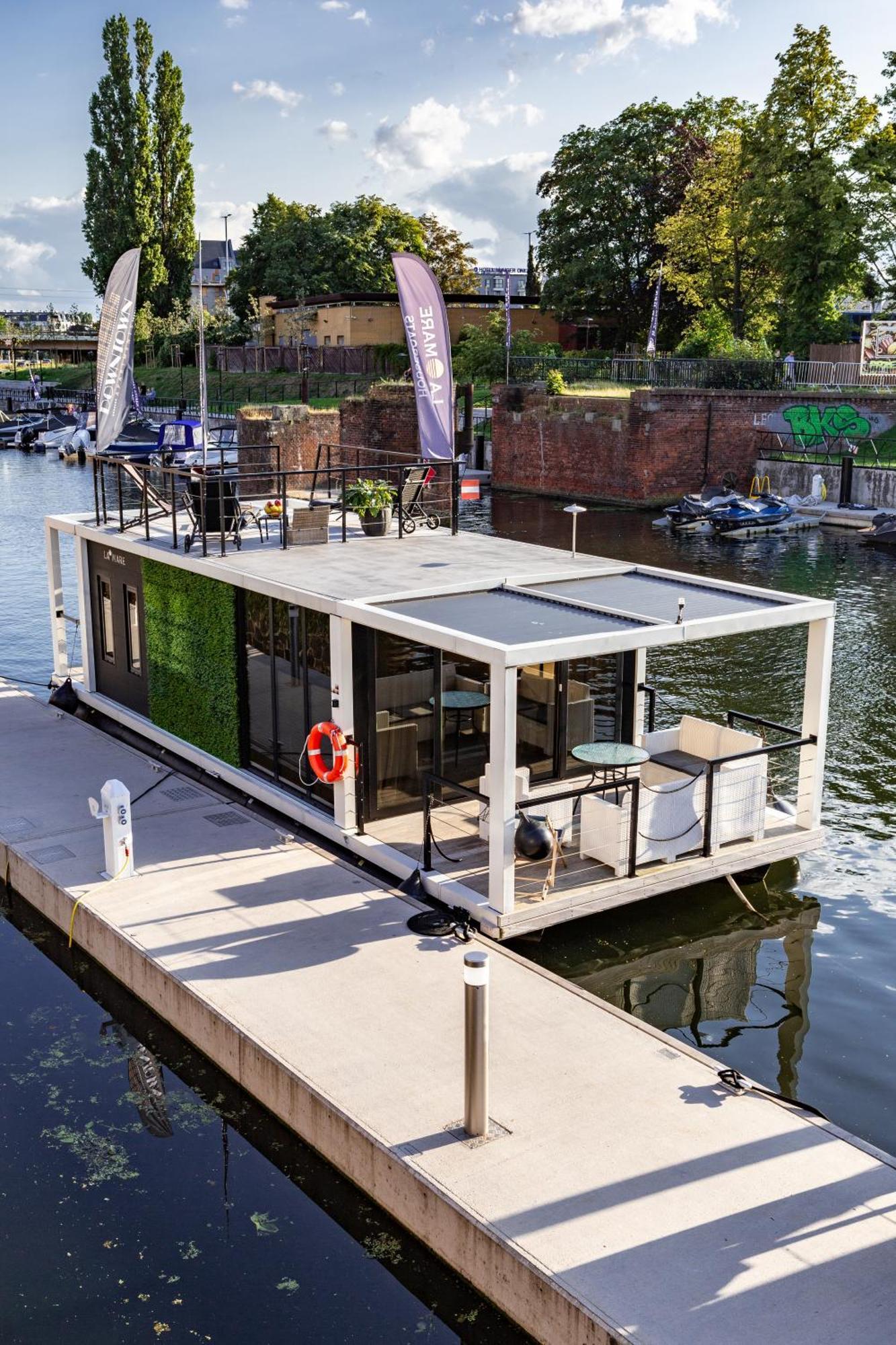Na Wodzie - La Mare Motlava Houseboats With Sauna By Downtown Lejlighed