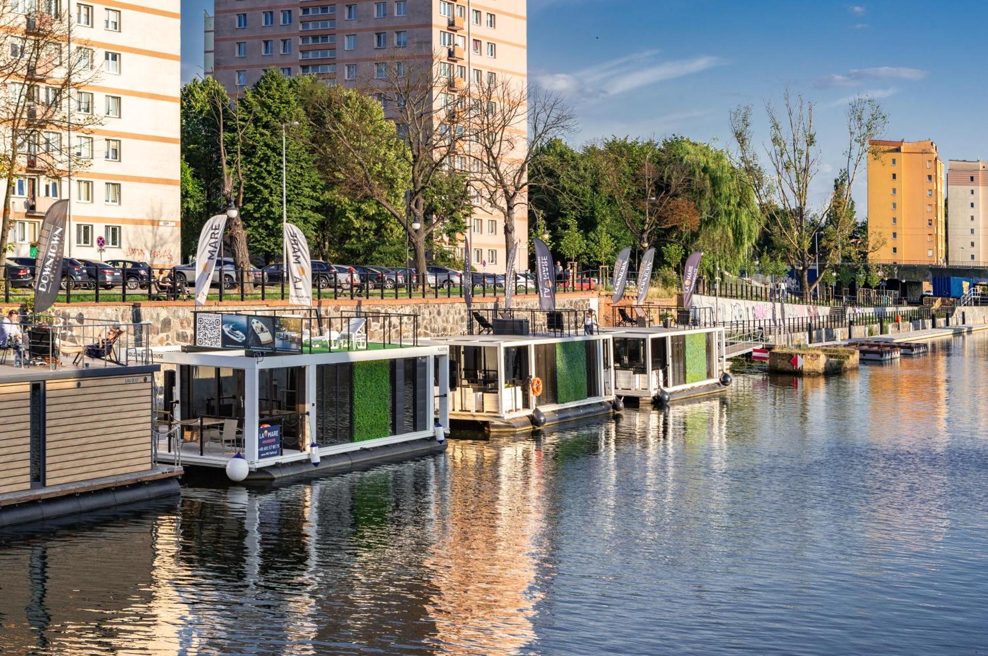 Apartament Na Wodzie - La Mare Motlava Houseboats With Sauna By Downtown
