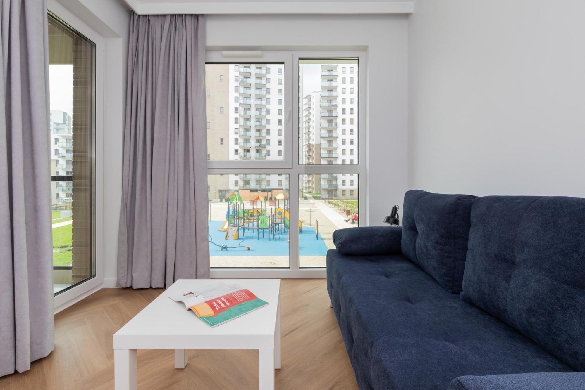 Nowa Letnica Comfortable With Balcony & Parking By Renters Lägenhet