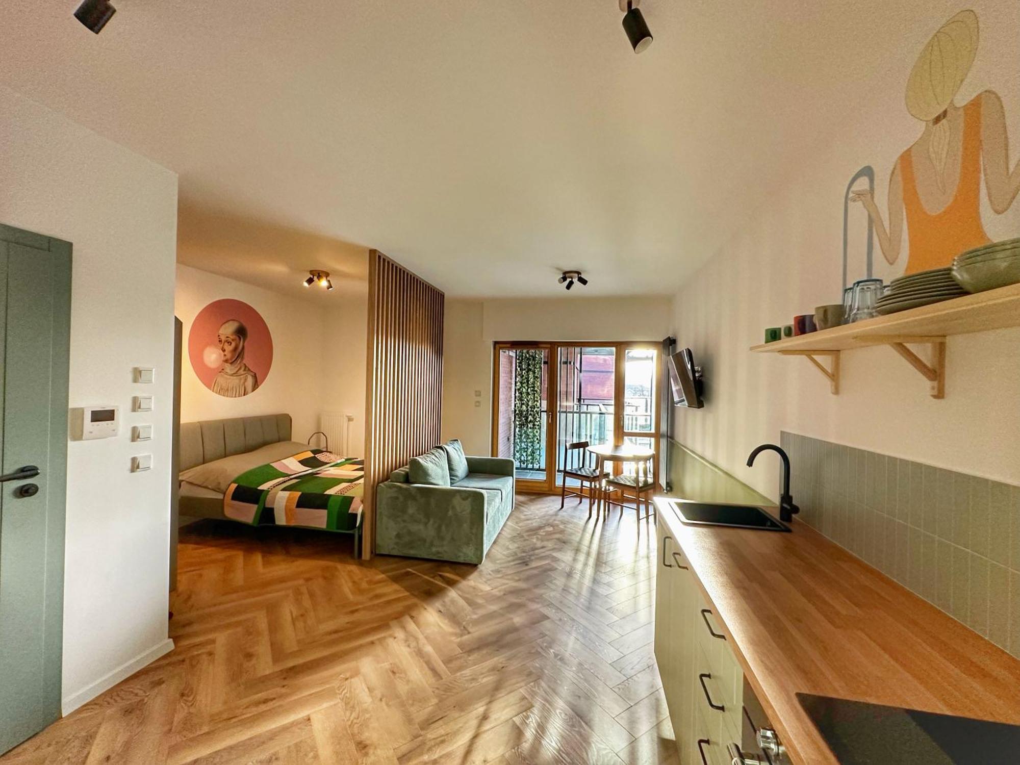 Lejlighed 3 Waves Starowka- Gym, Sauna, Kidsplay, Parking