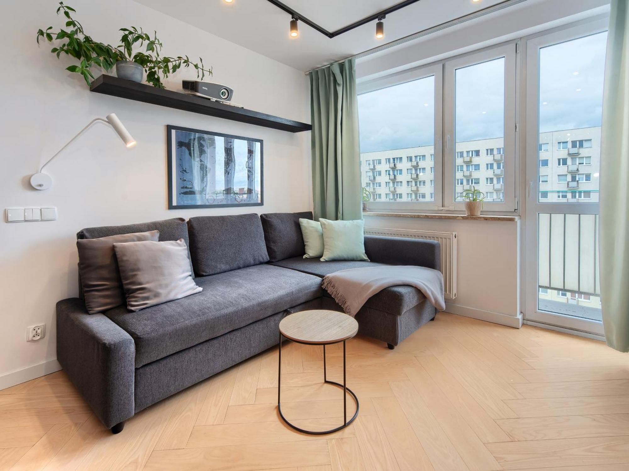 Lägenhet Seaside Retreat - 64m2, Parking, Workspace- By Rentujemy Gdańsk
