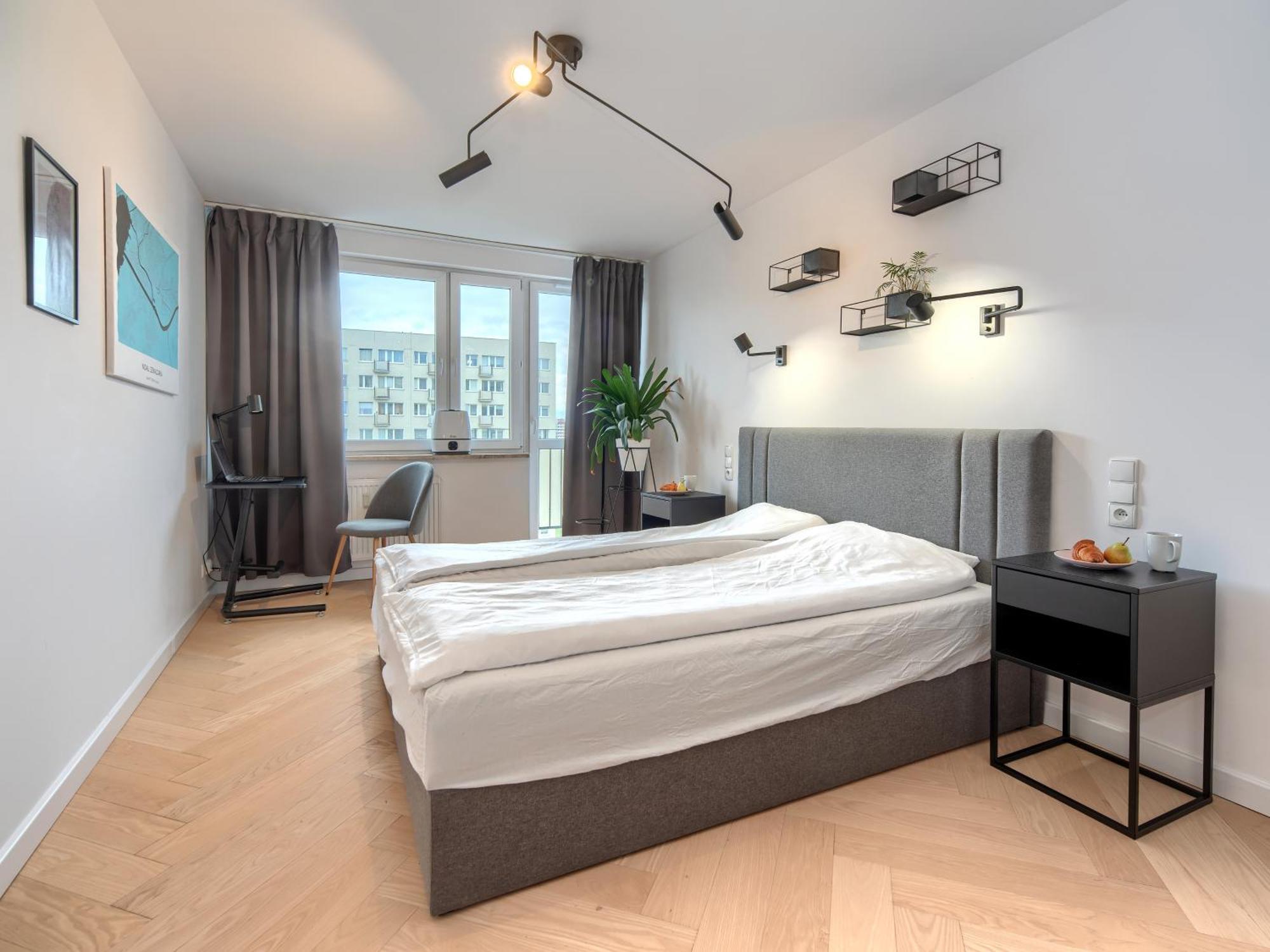 Lägenhet Seaside Retreat - 64m2, Parking, Workspace- By Rentujemy *