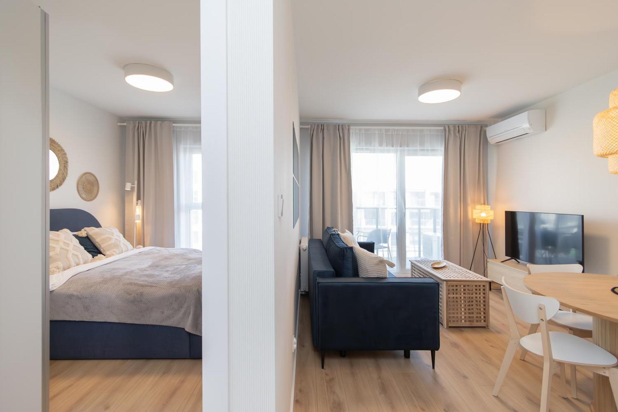 Apartamento Glow Apartments, Letnica - Bursztynowa Zatoka&przystan Letnica *